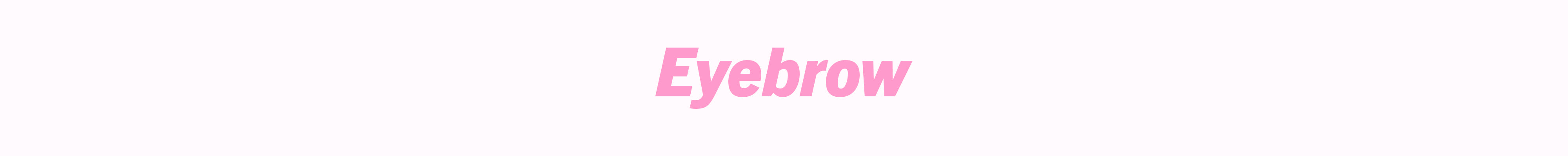Eyebrow