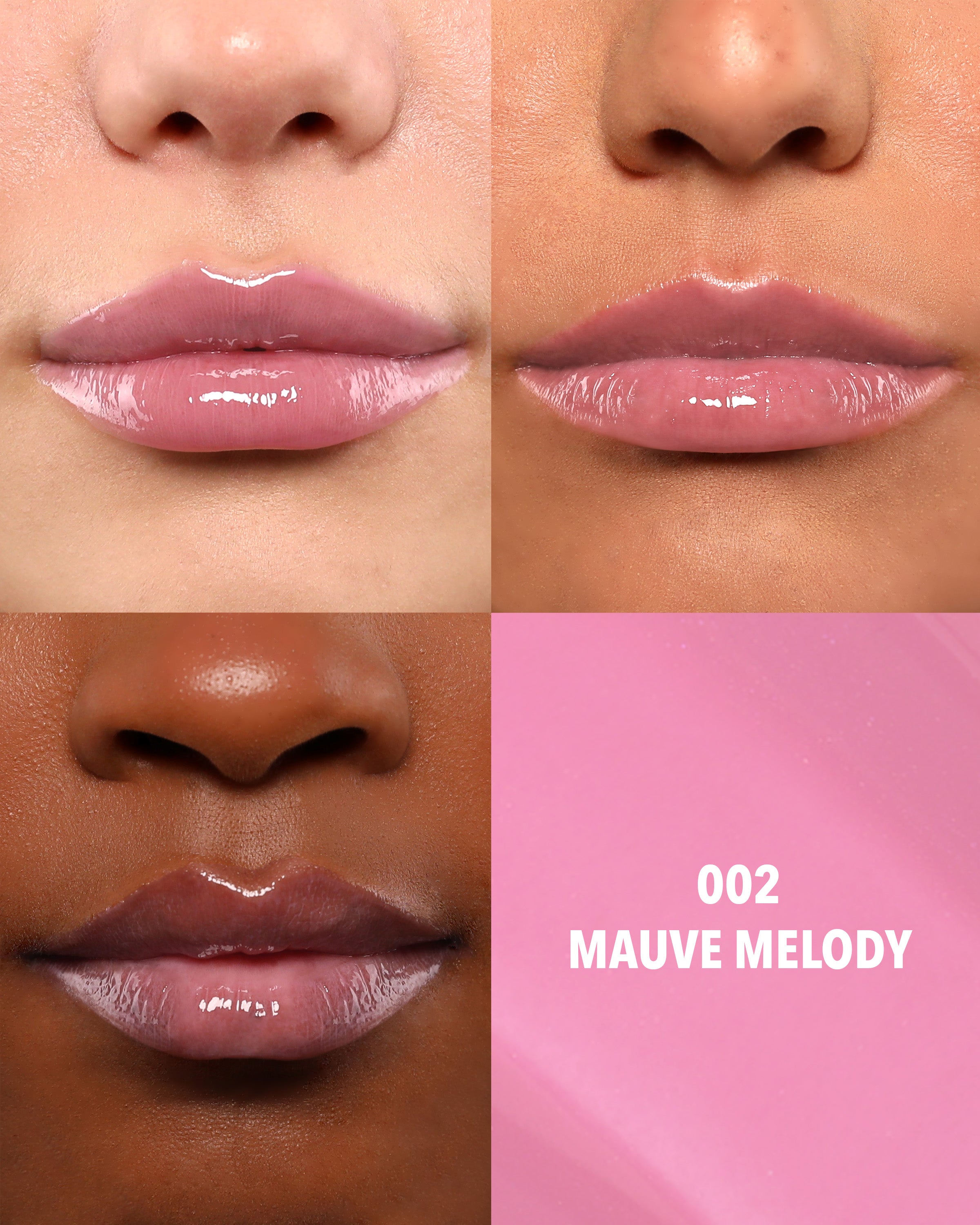 Maxi Pout Lip Gloss (002, Mauve Melody)