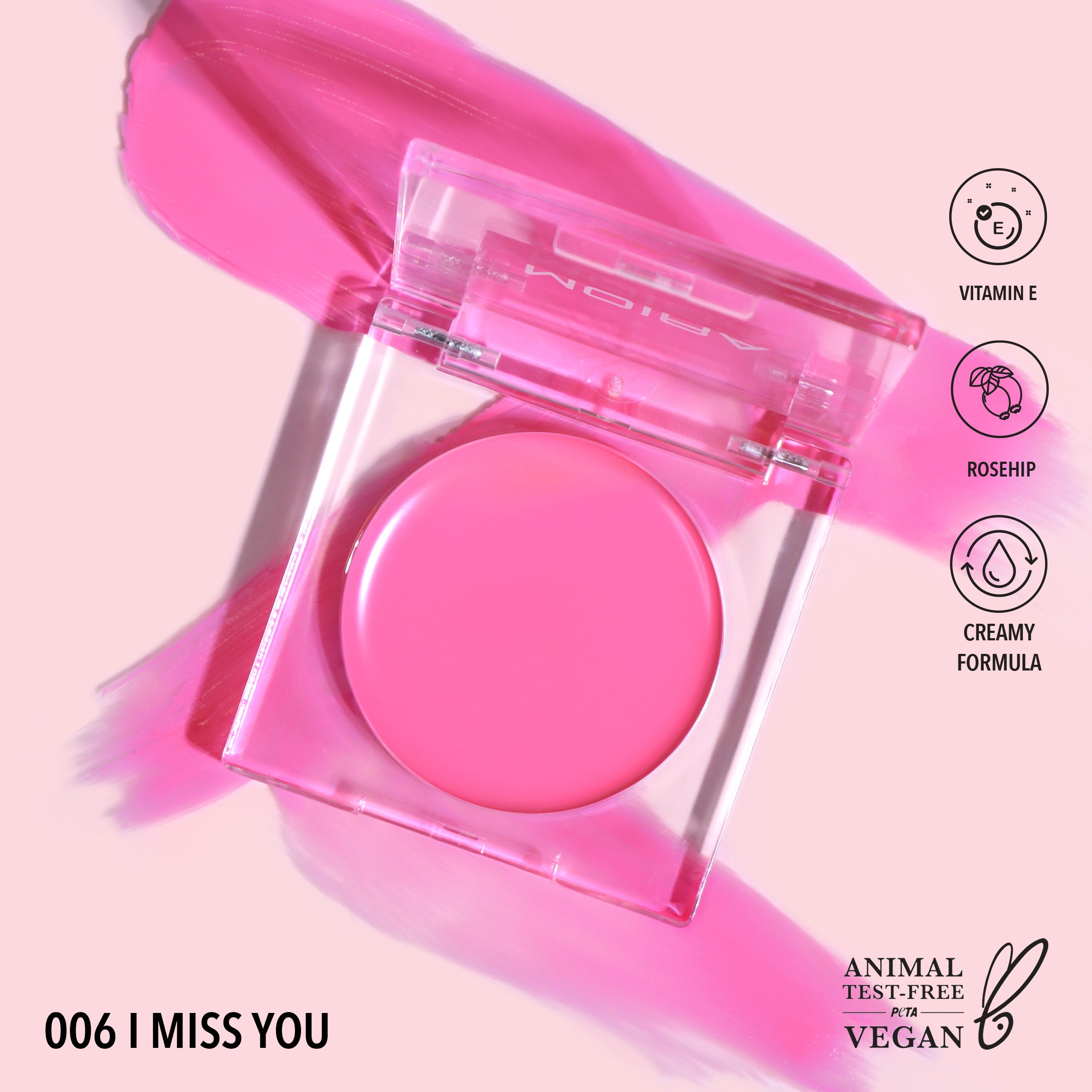 Loveheat Cream Blush (006, I Miss you)