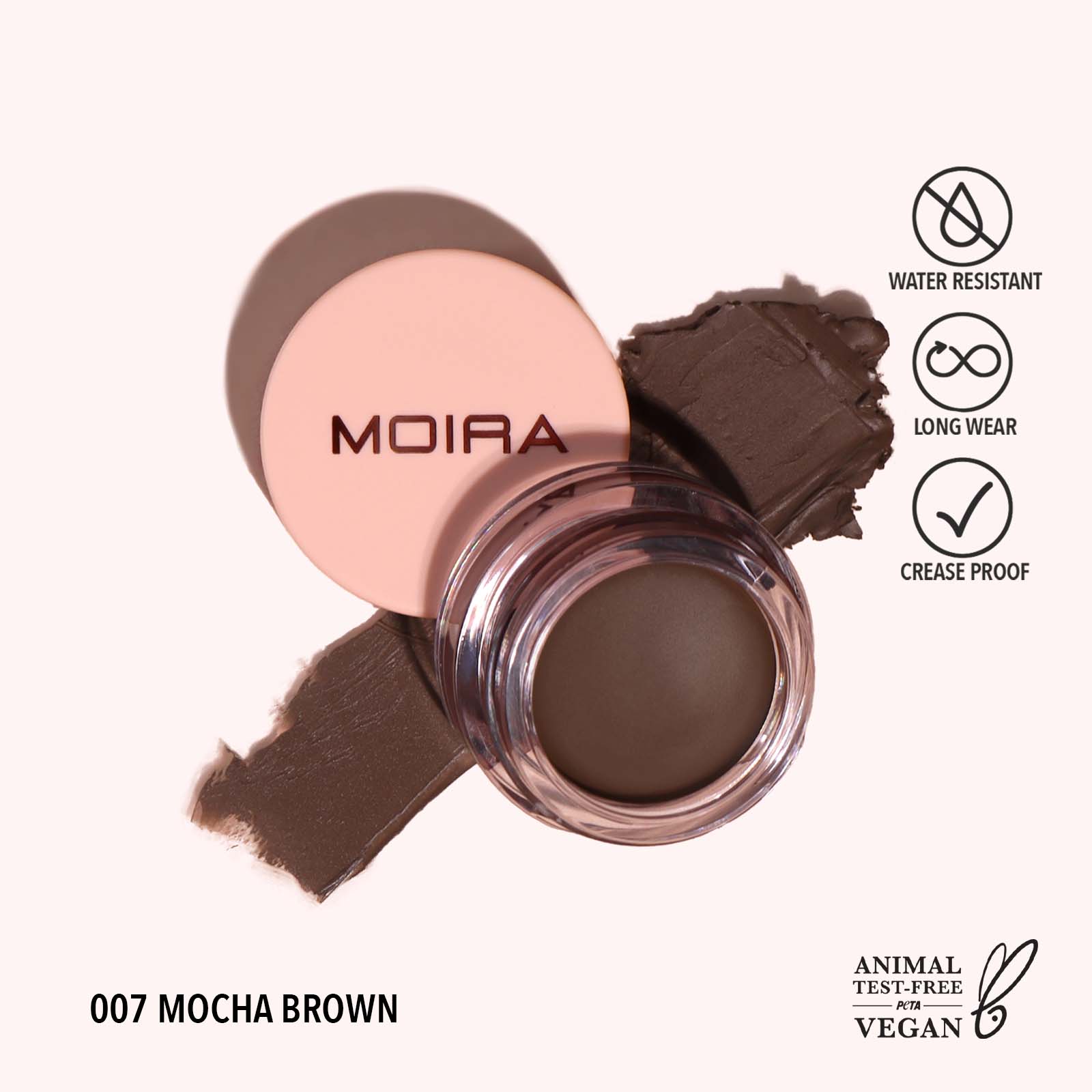 Lasting Priming Cream Shadow (007, Mocha Brown)