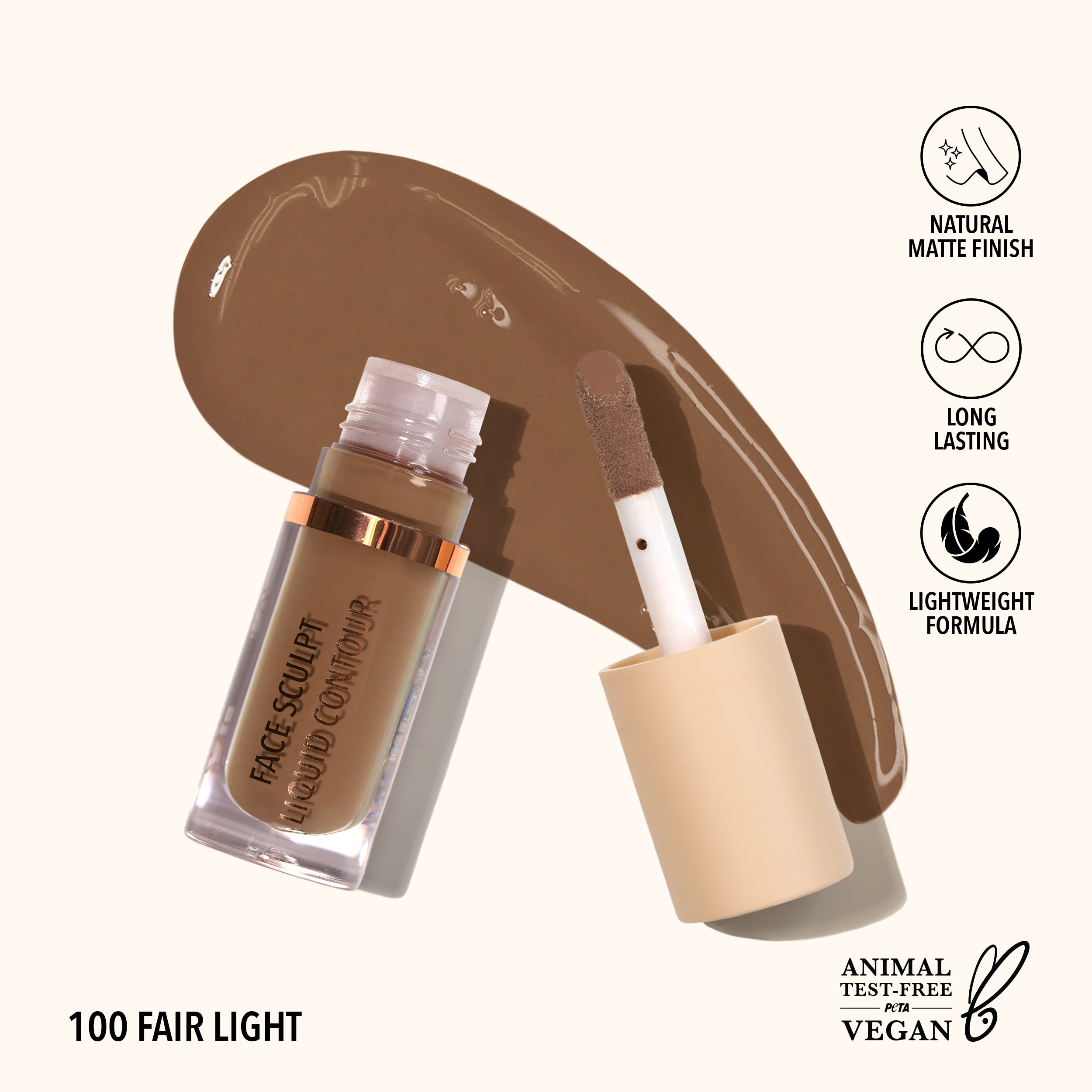 Face Sculpt Liquid Contour (100, Fair Light)