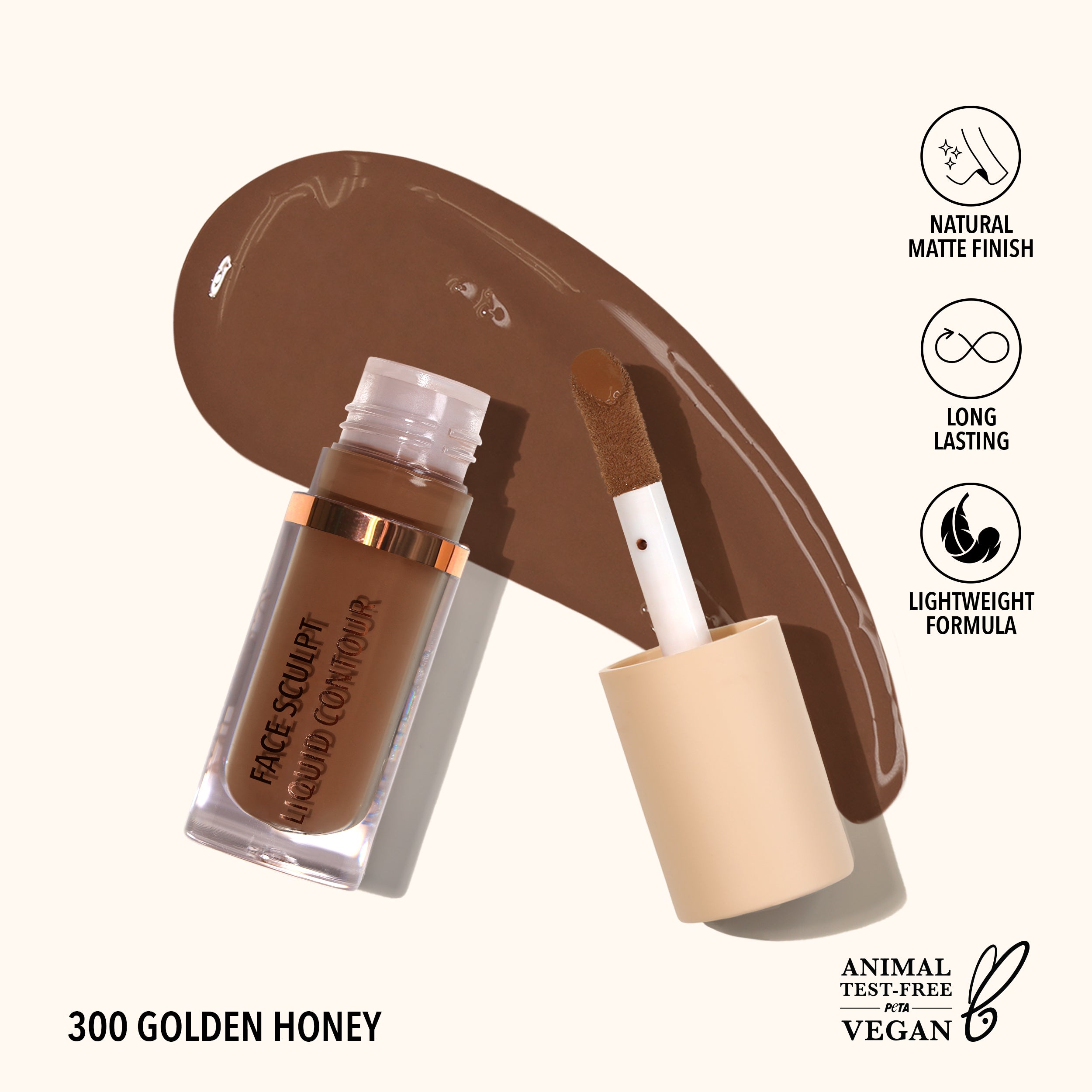 Face Sculpt Liquid Contour (300, Golden Honey)