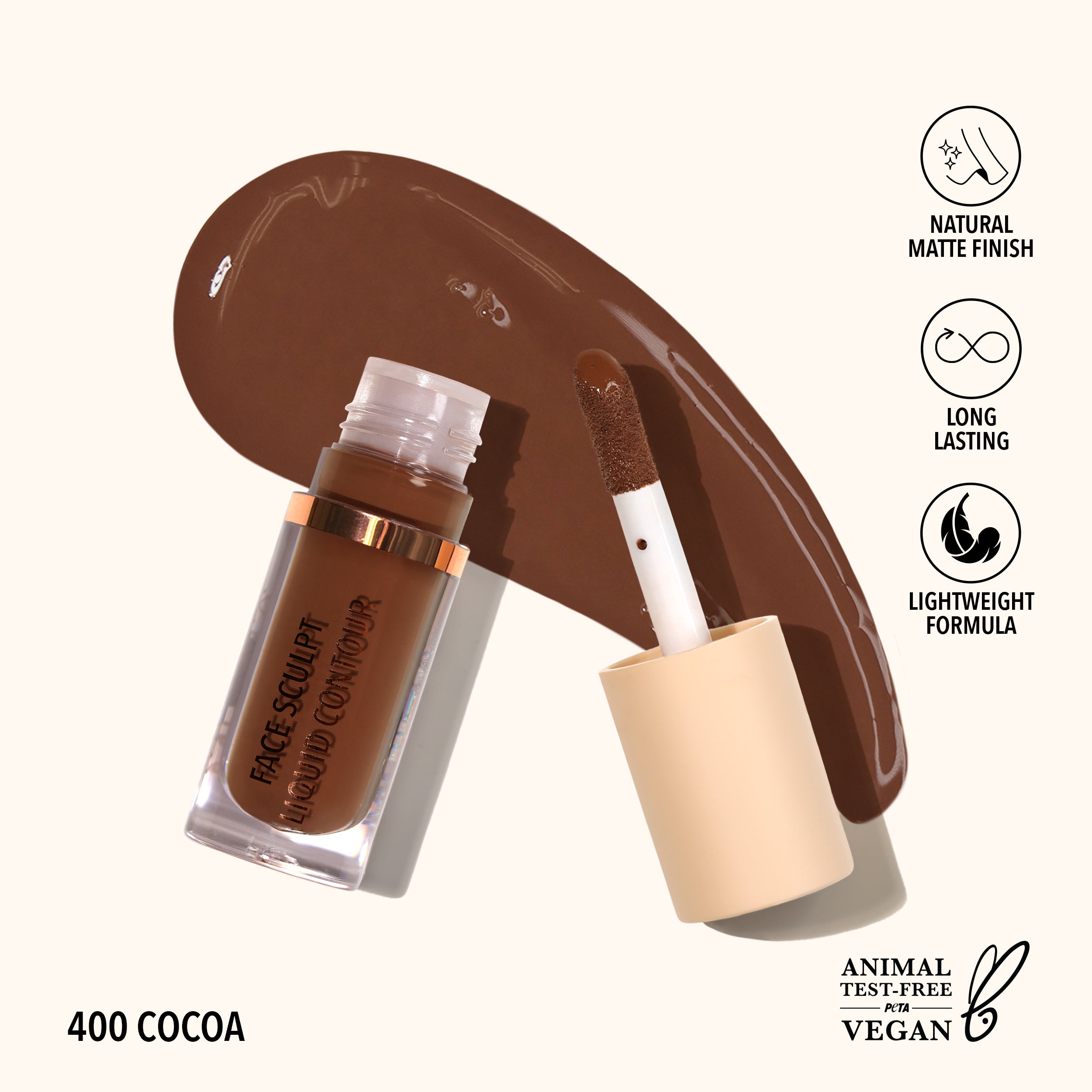 Face Sculpt Liquid Contour (400, Cocoa)