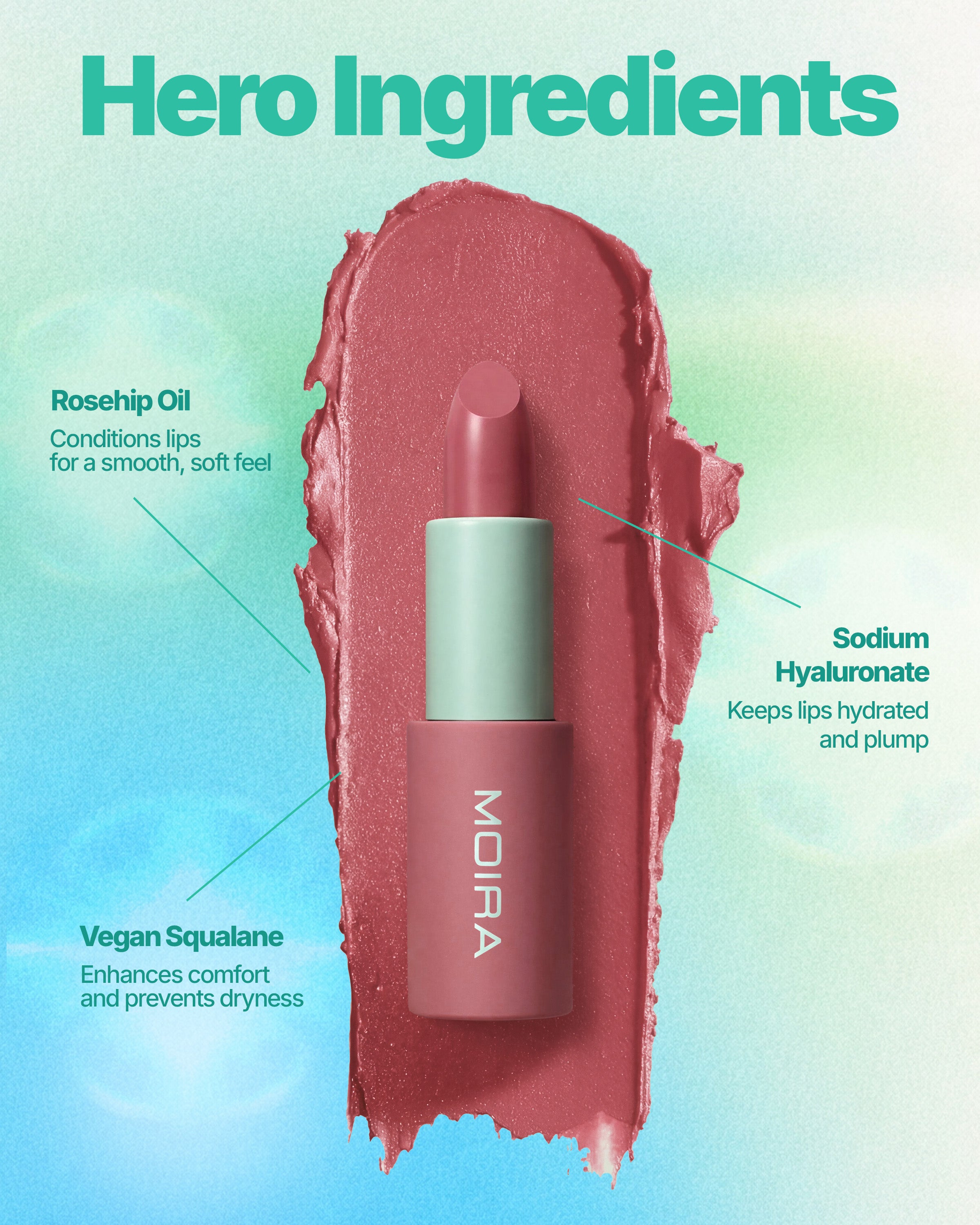 Angel Satin Lipstick (007, Misty Rose)