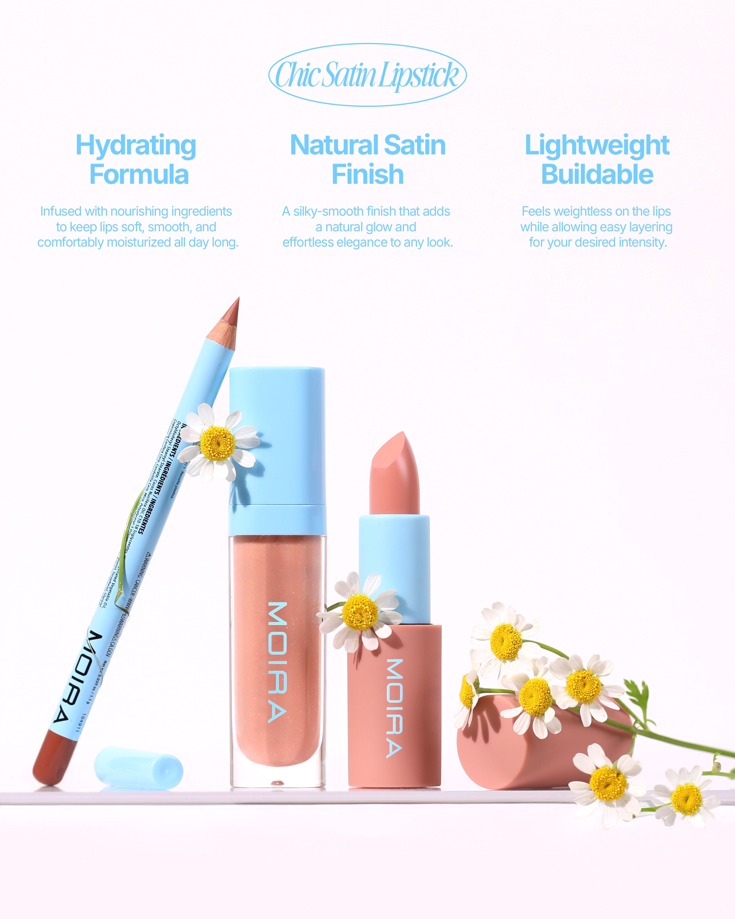 Chic Satin Lipstick Bundle