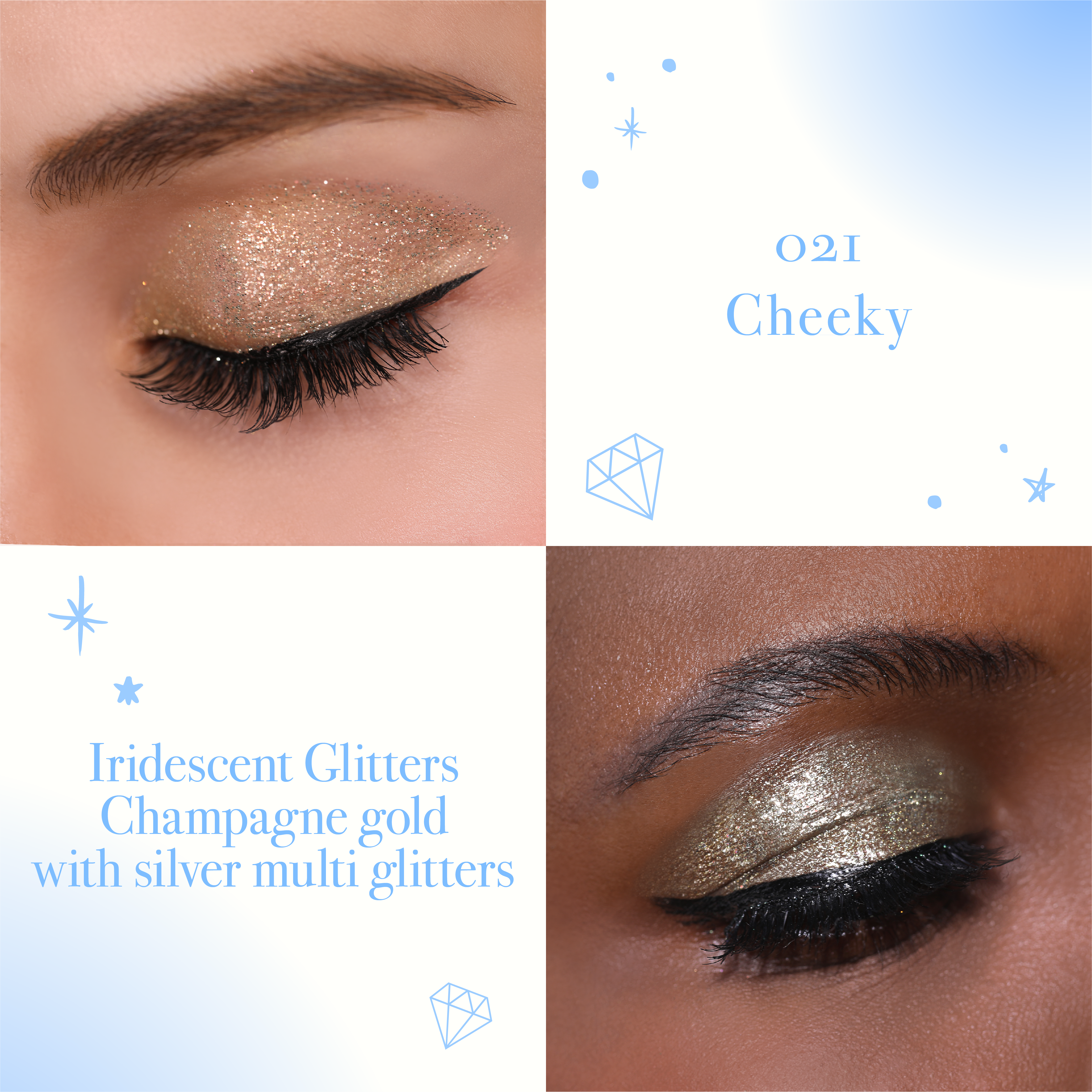 Diamond Daze Liquid Shadow (021, Cheeky)