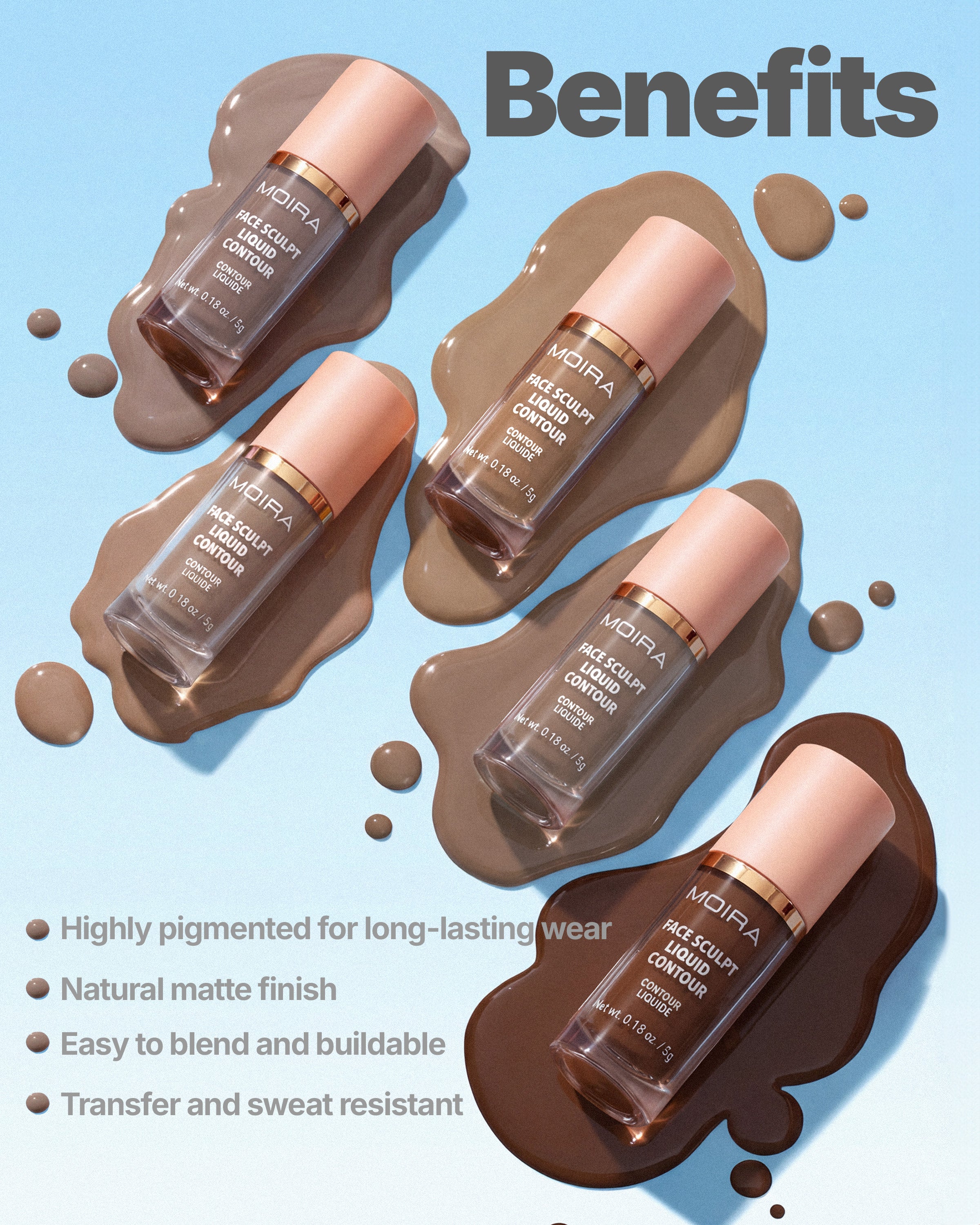 Face Sculpt Liquid Contour (125, Taupe)