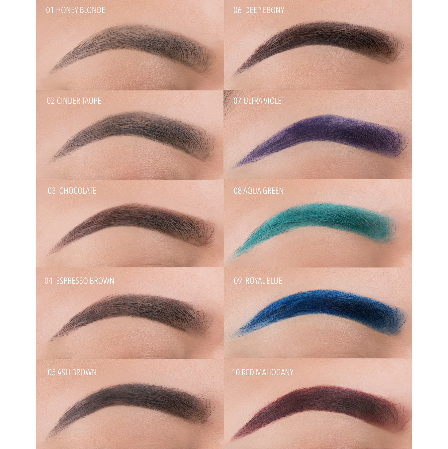 Brow Defying Gel (008, Aqua Green)