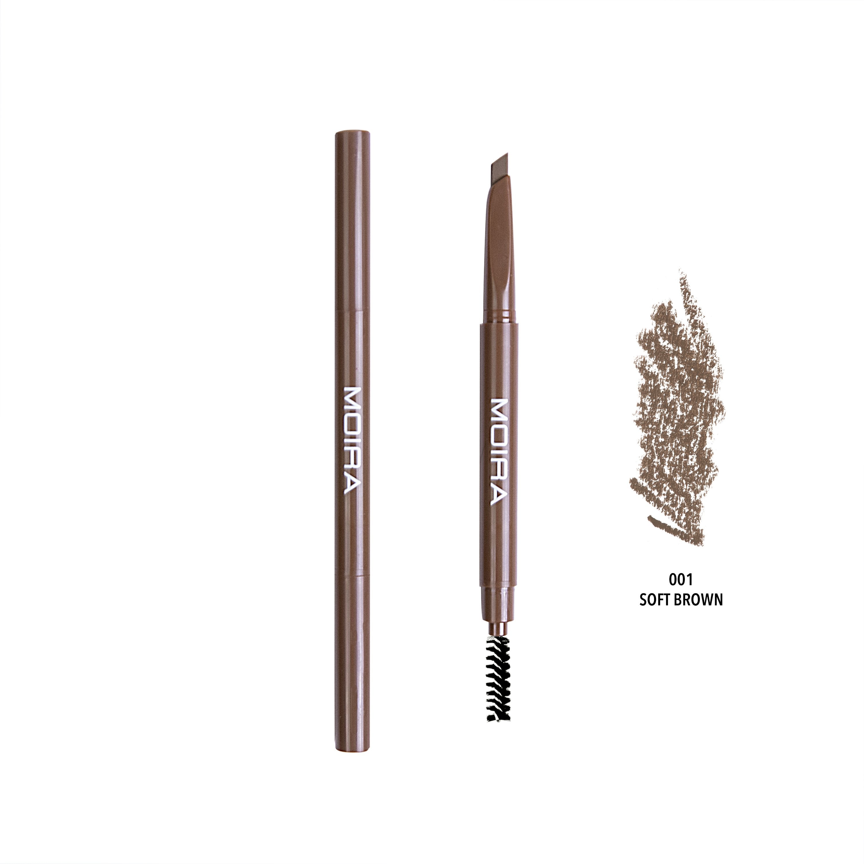Dual Brow Pencil (001, Soft Brown)