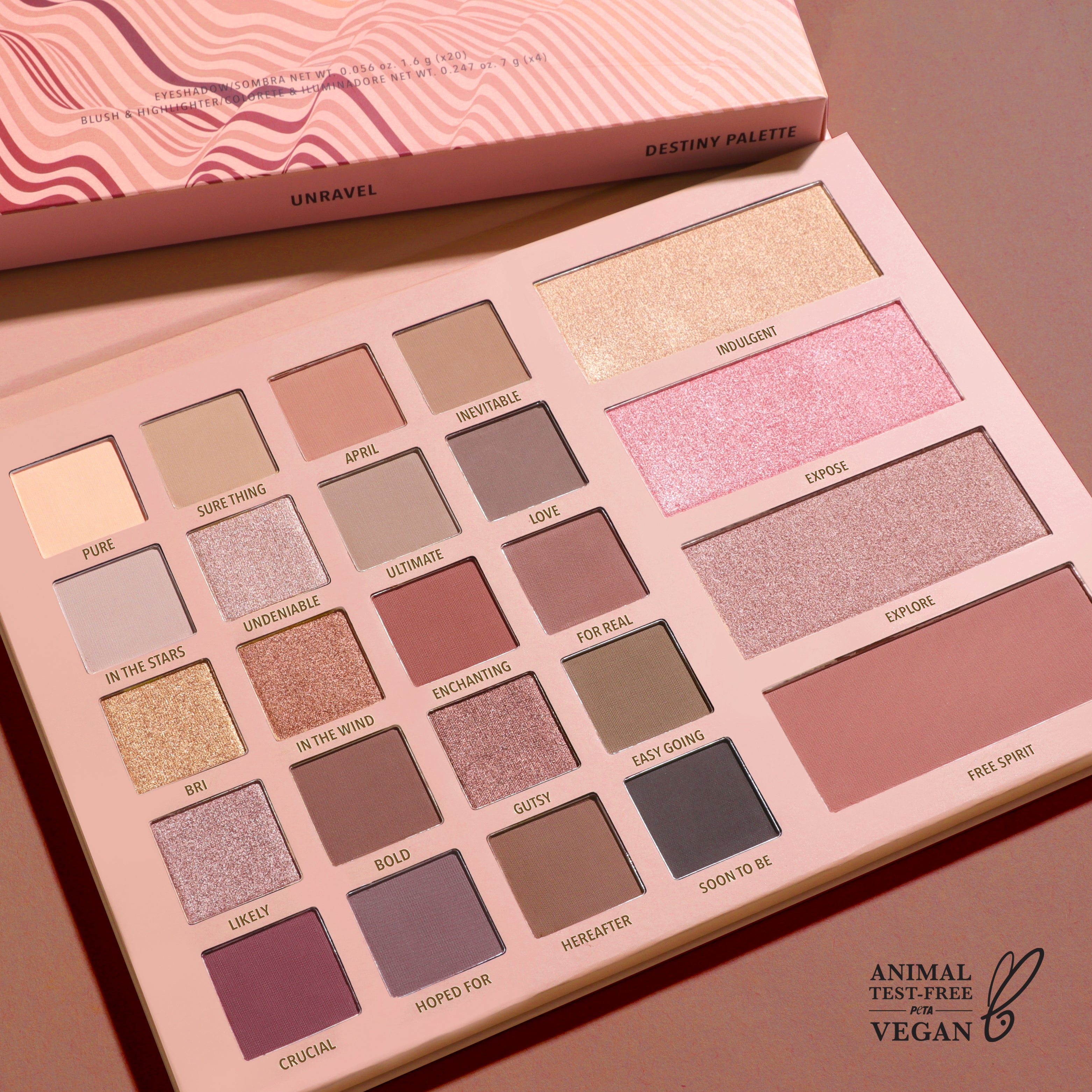 Unravel Destiny Eye & Face Palette