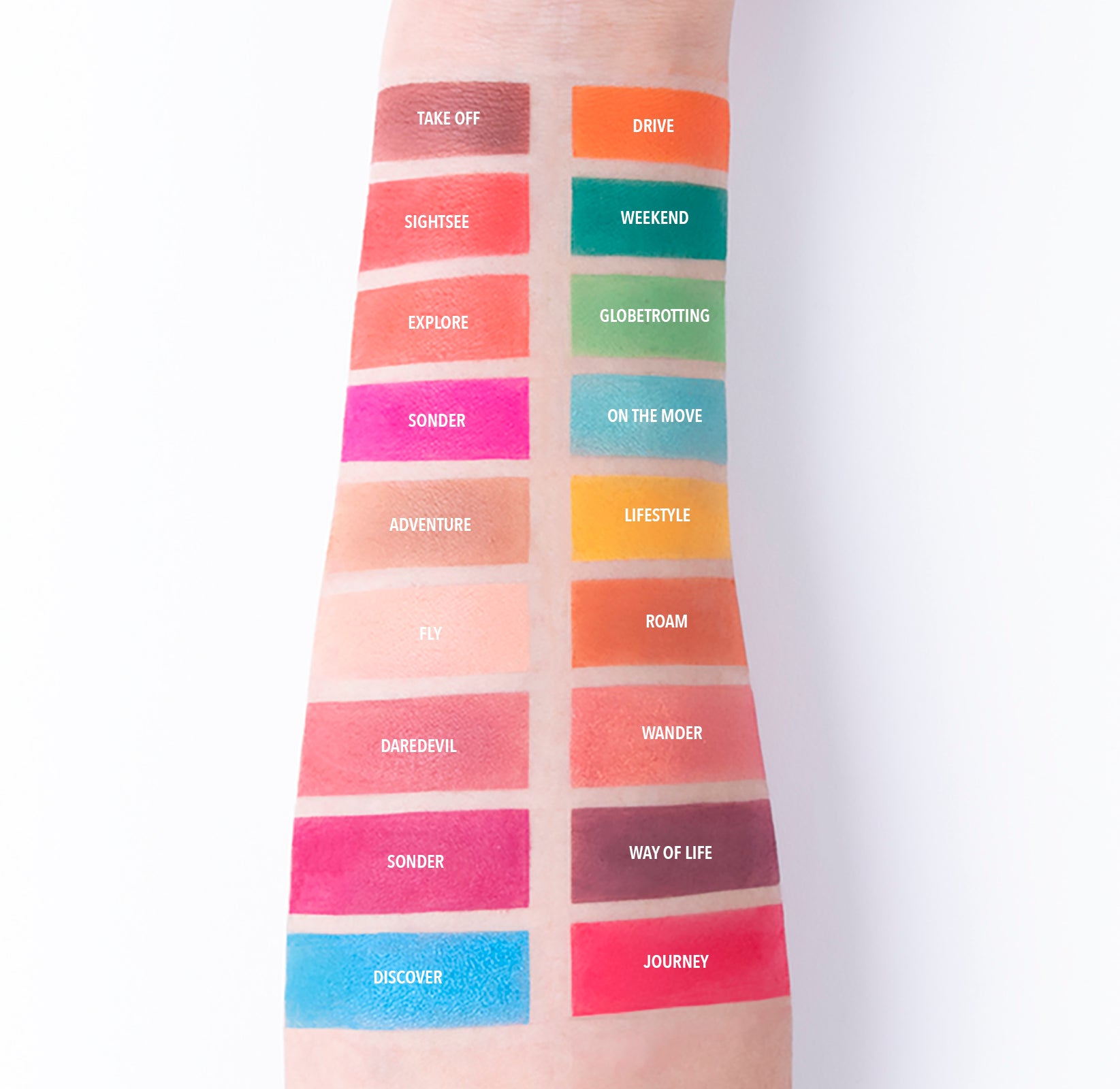 Wanderlust Palette