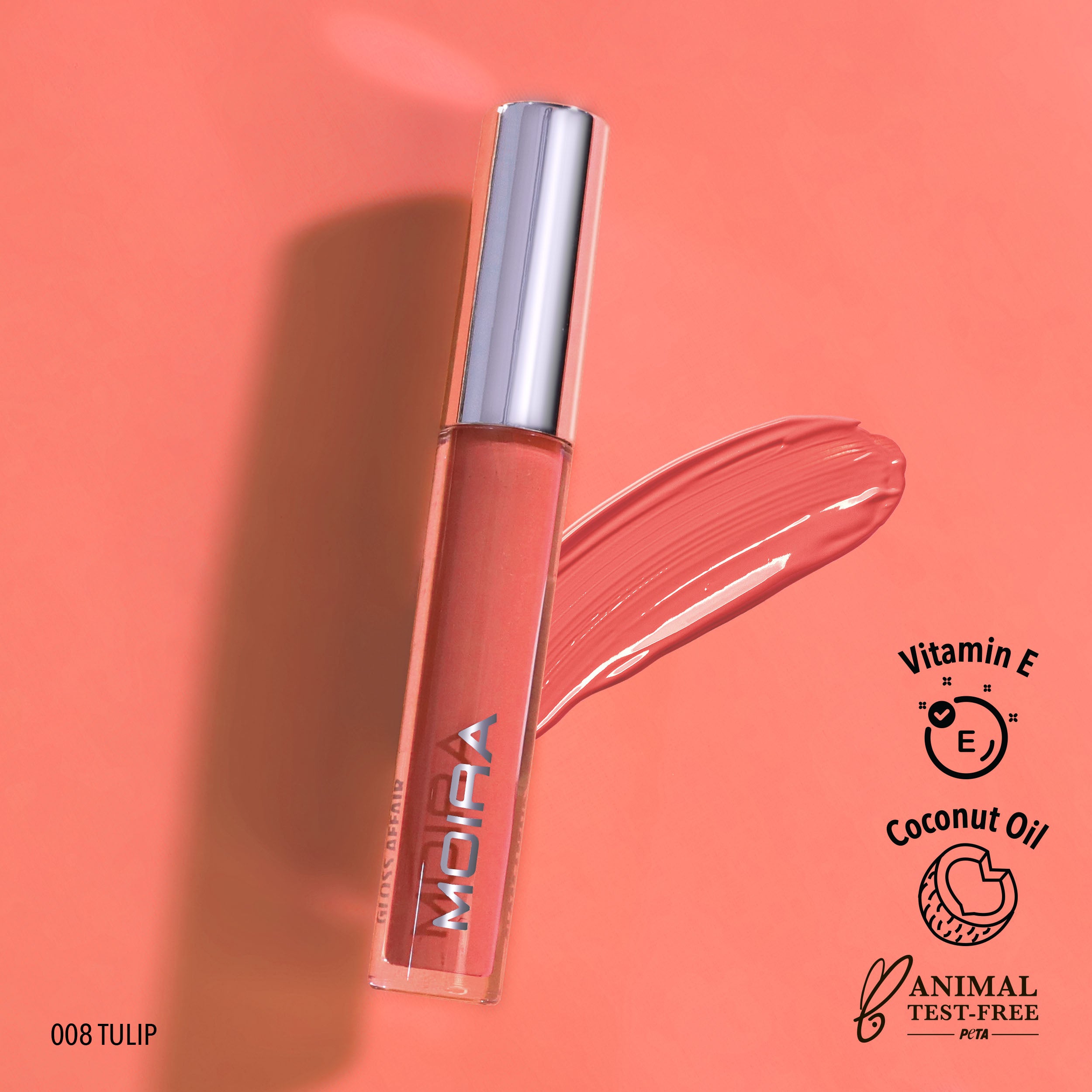 Gloss Affair Lip Gloss (008, Tulip)