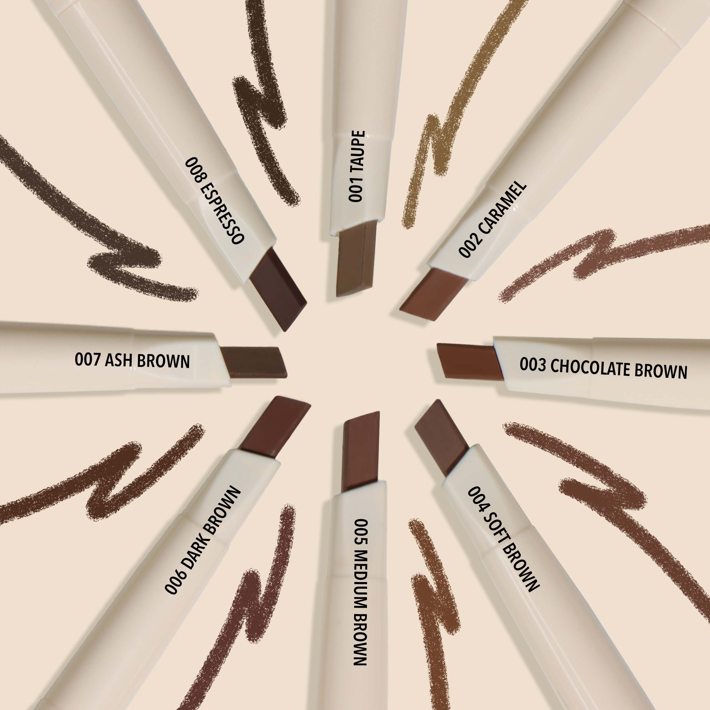 Angled Brow Pencil (001, Taupe)