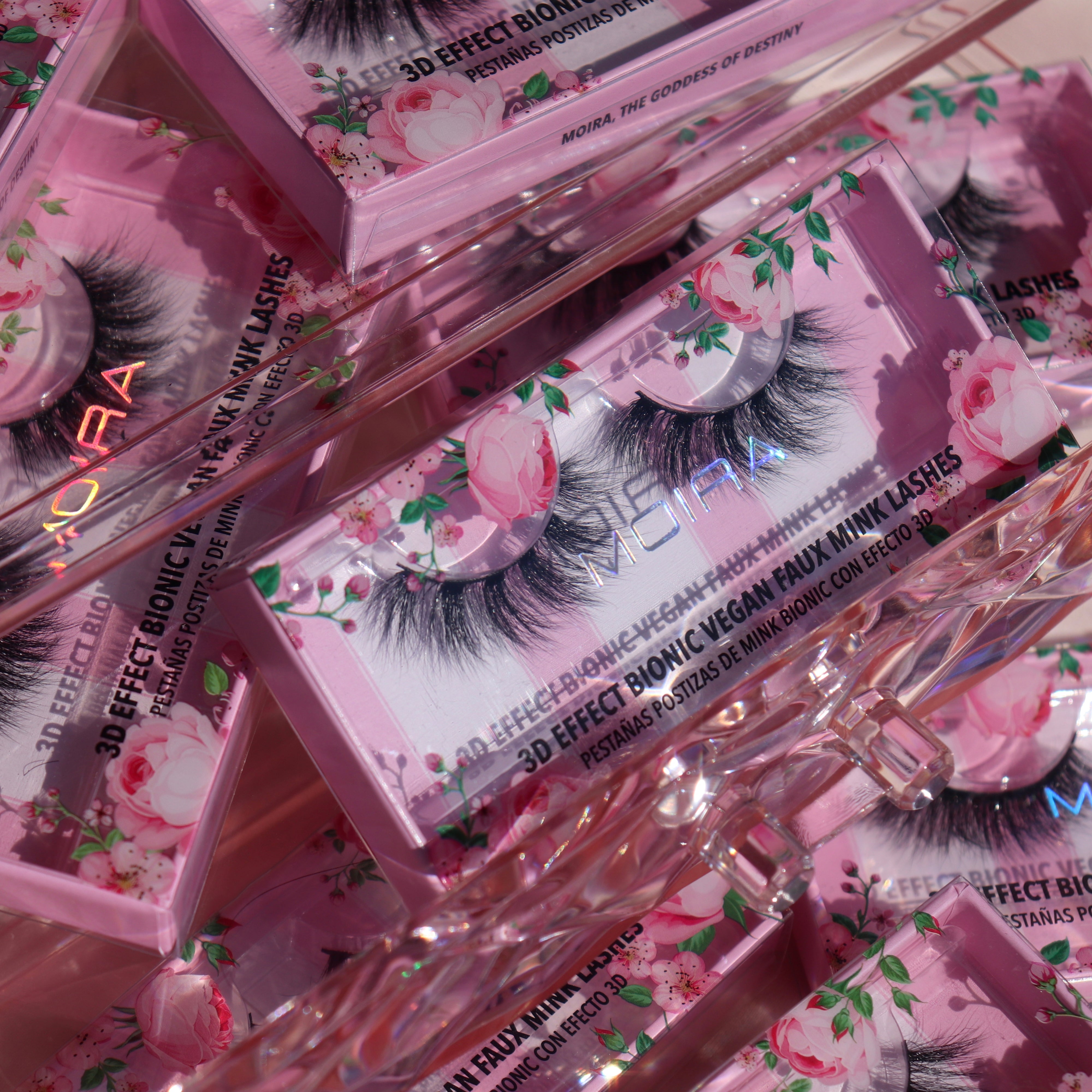 3D Effect Bionic Vegan Faux Mink Lashes (018, Vibes)