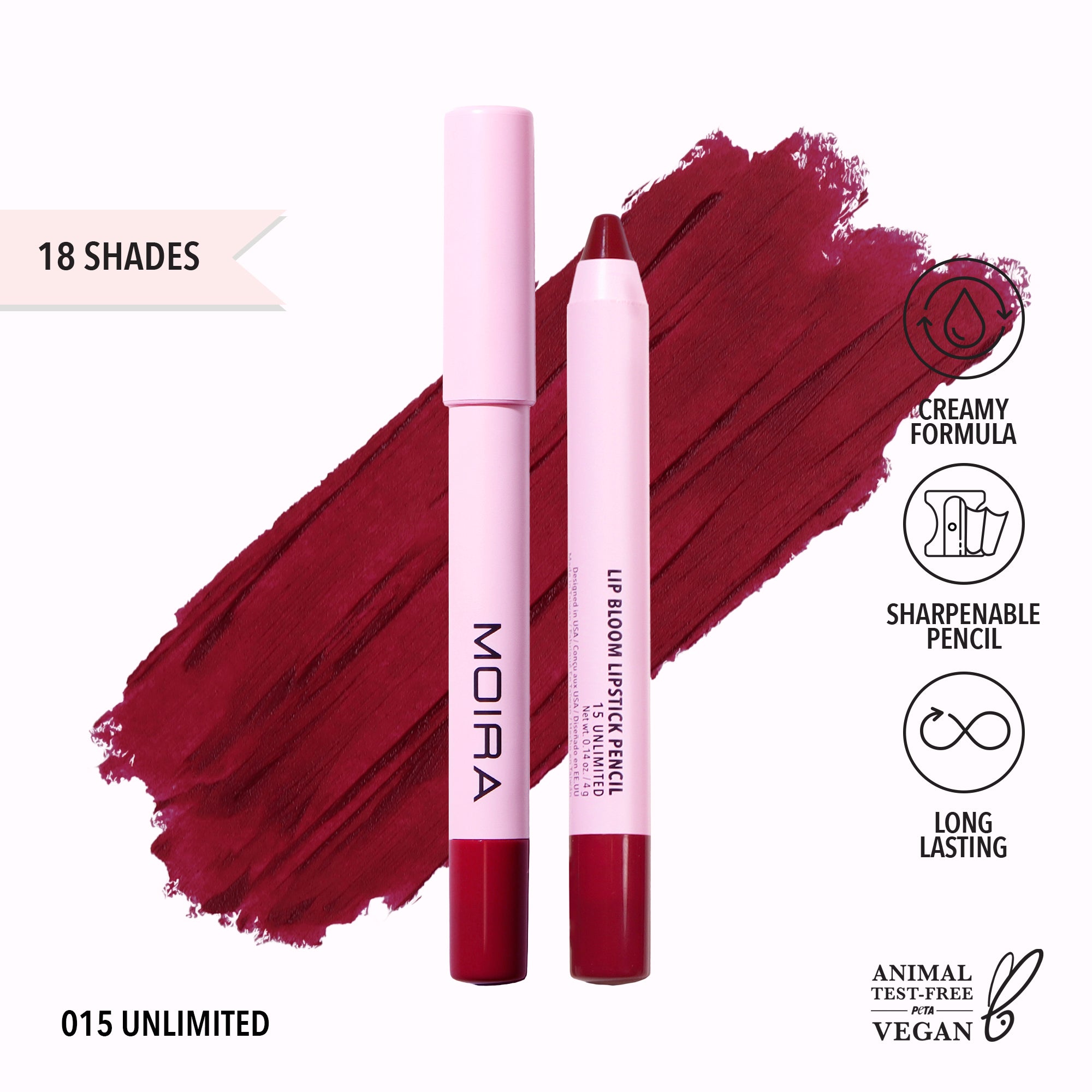 Lip Bloom Lipstick Pencil (015, Unlimited)