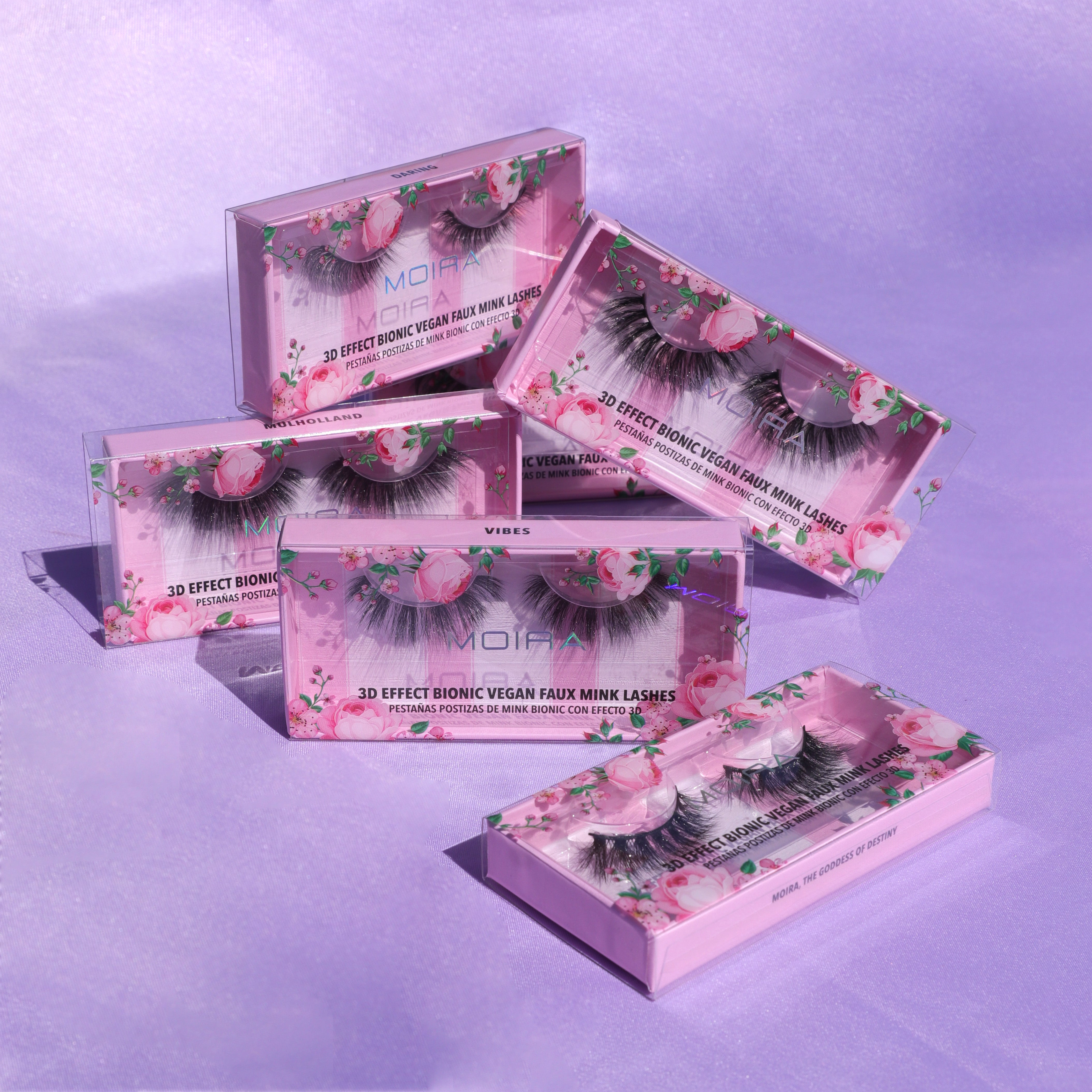 3D Effect Bionic Vegan Faux Mink Lashes (010, Sunset)