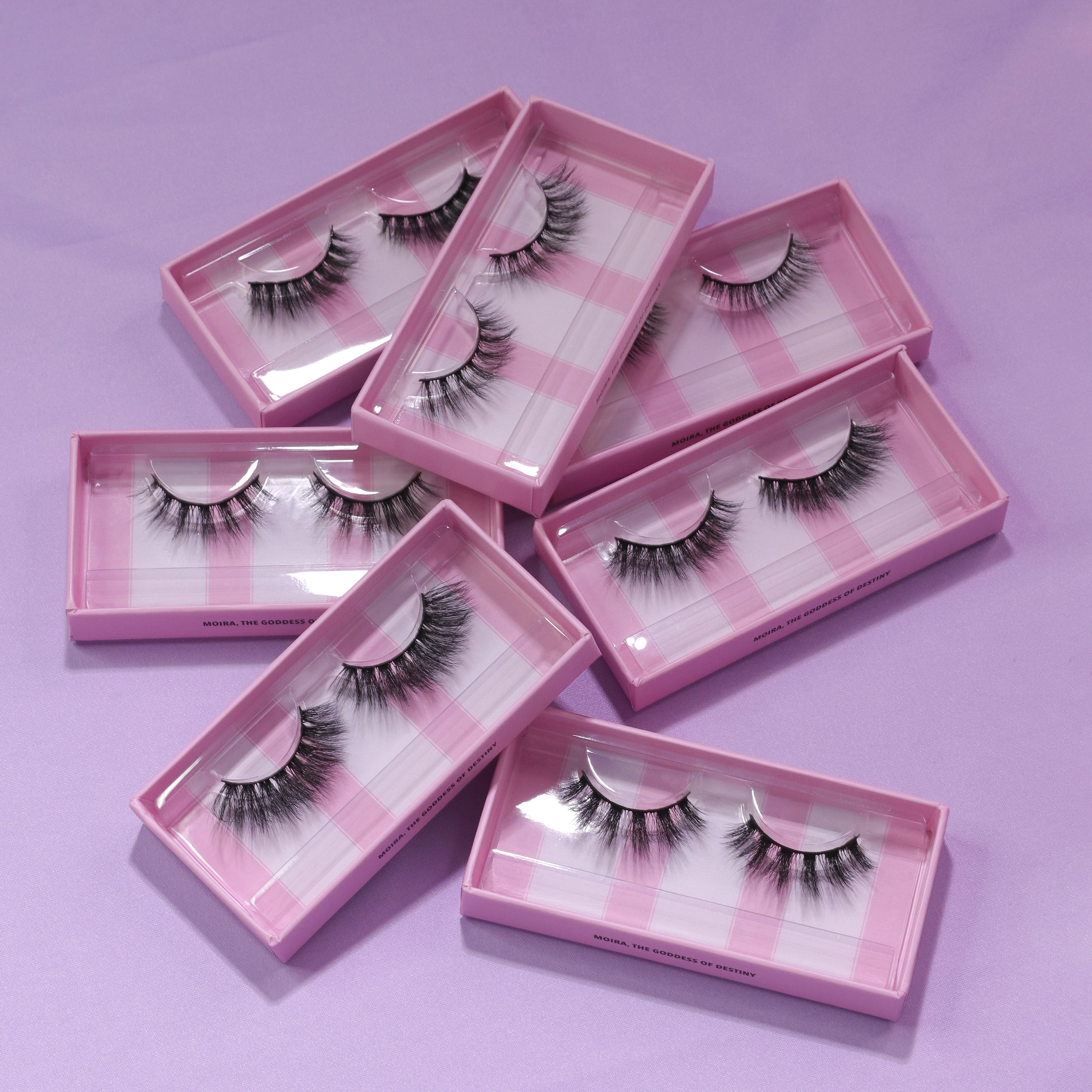 3D Effect Bionic Vegan Faux Mink Lashes (003, Feelin Free)