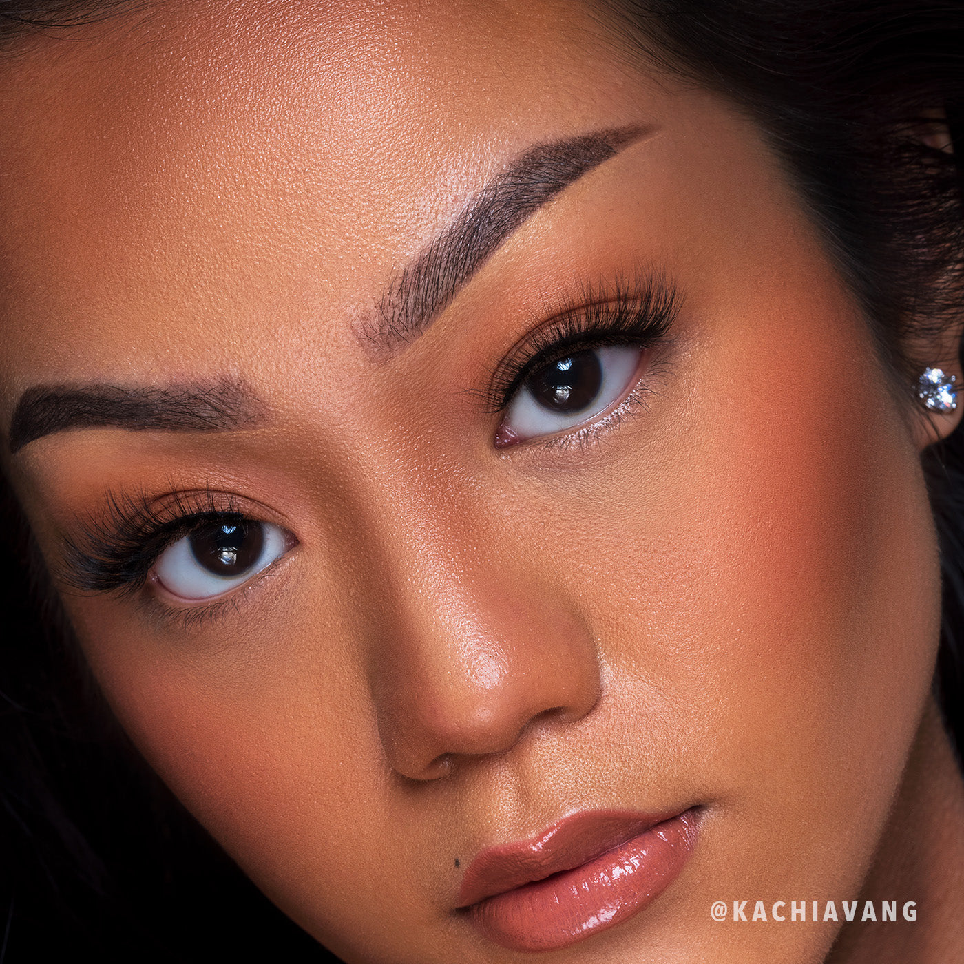 3D Effect Bionic Vegan Faux Mink Lashes (010, Sunset)