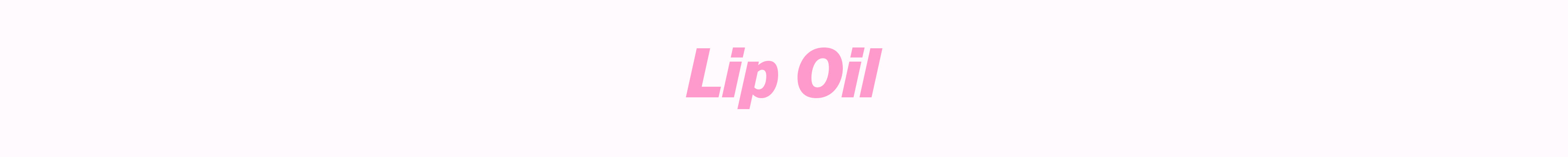 Lip Oil