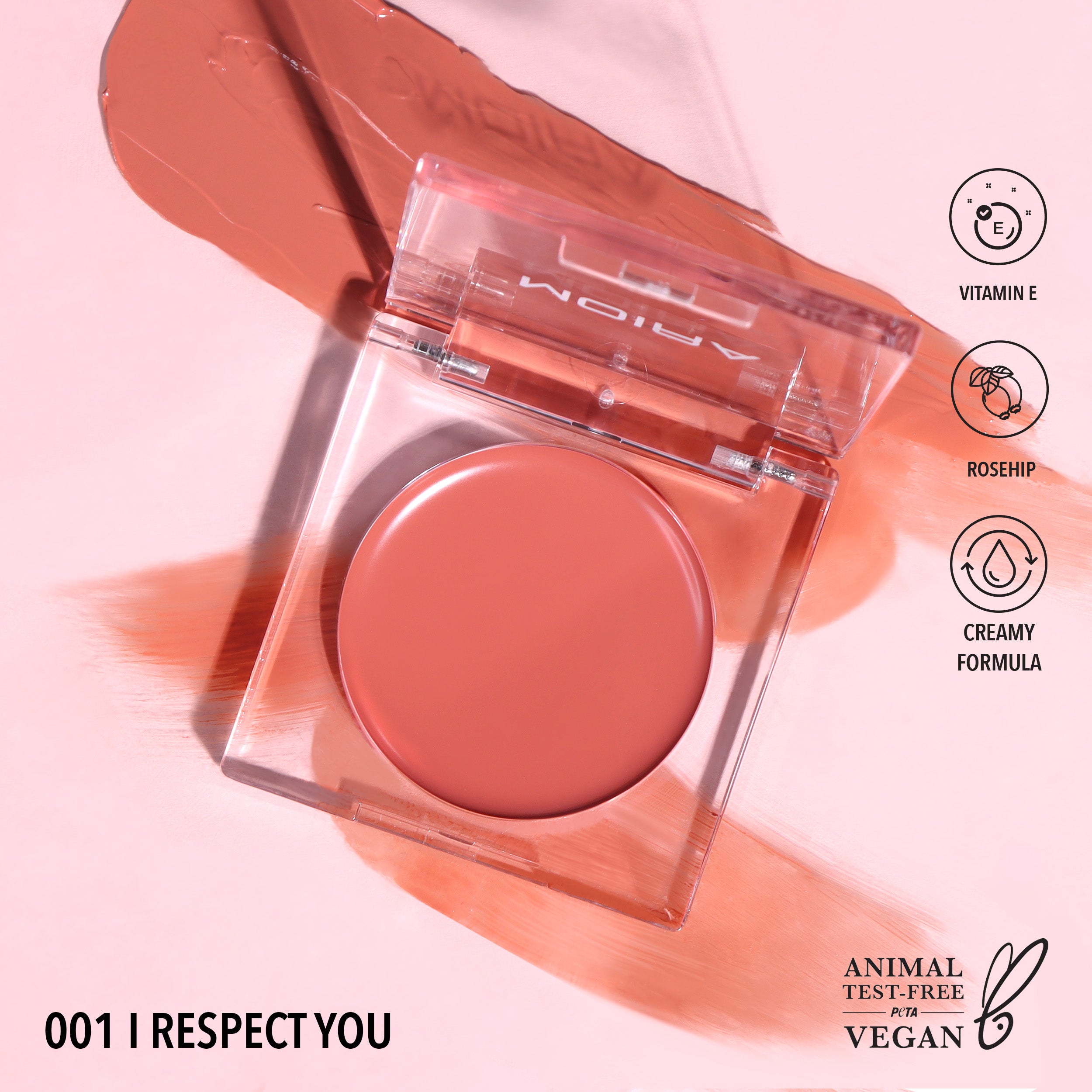 Loveheat Cream Blush (001, I Respect you)