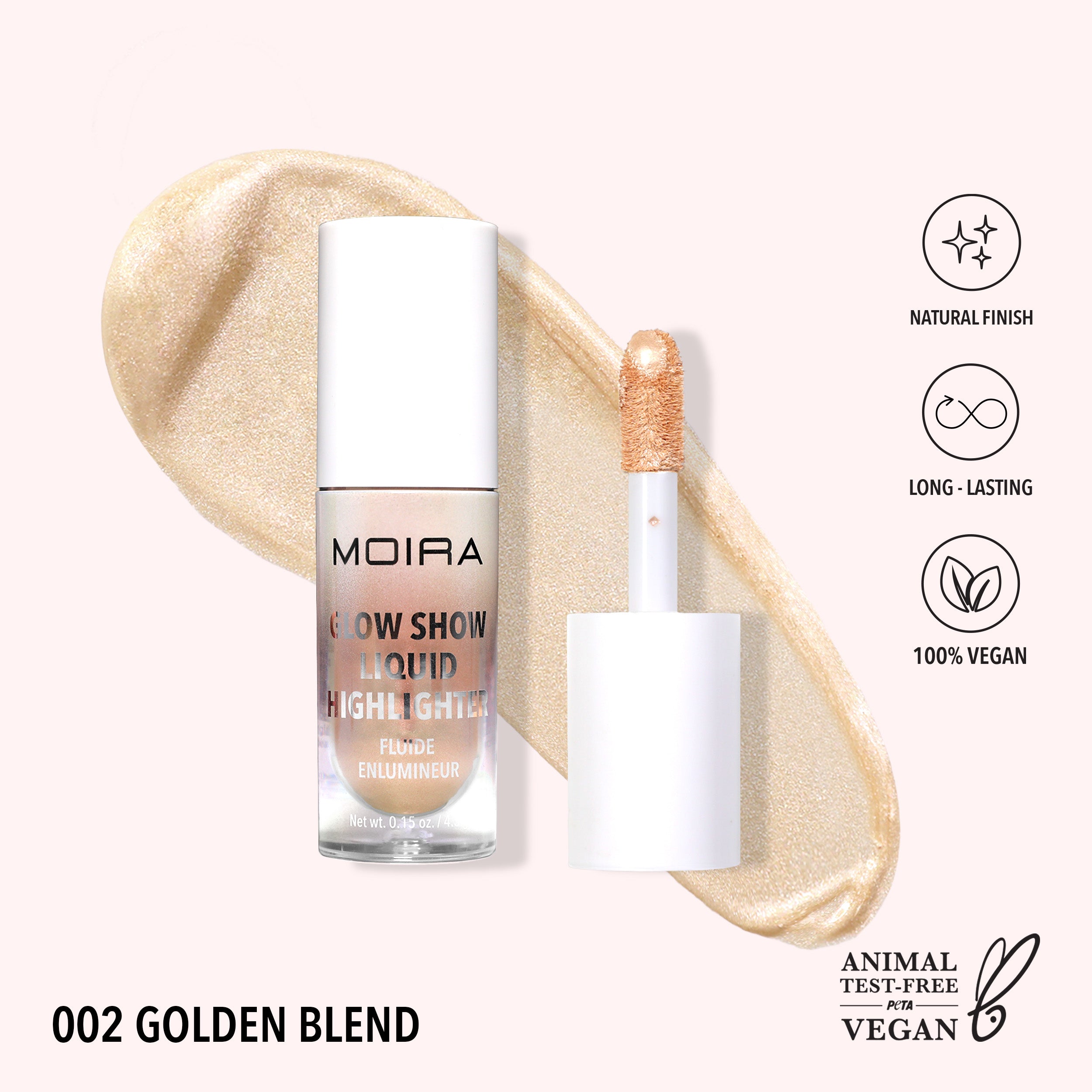 Glow Show Liquid Highlighter (002, Golden Blend)