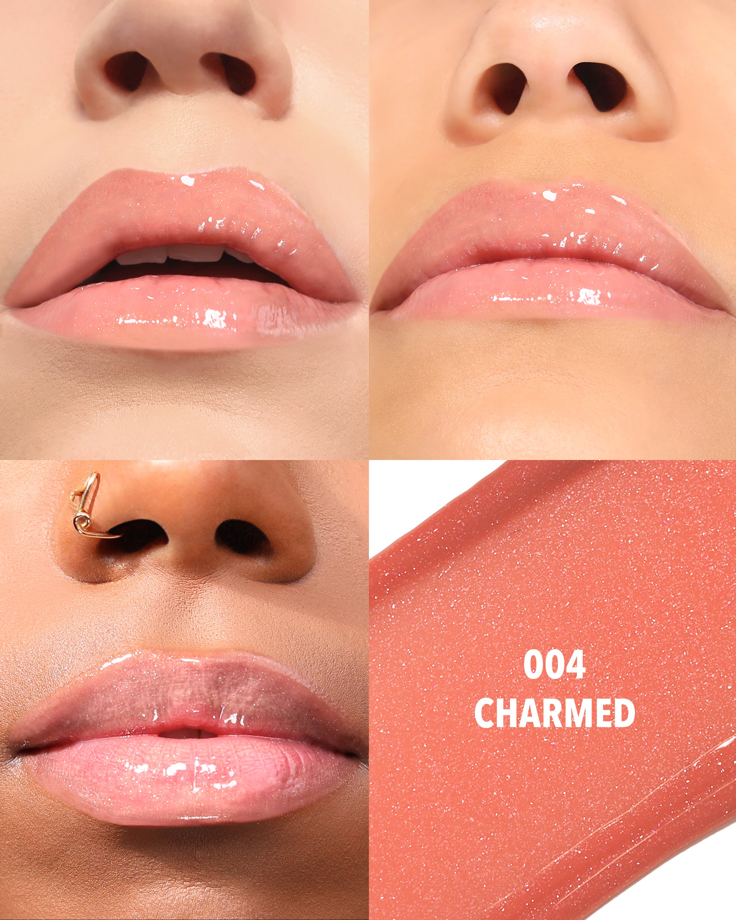 Lip Glaze Oil Plumper (004, Charmed)