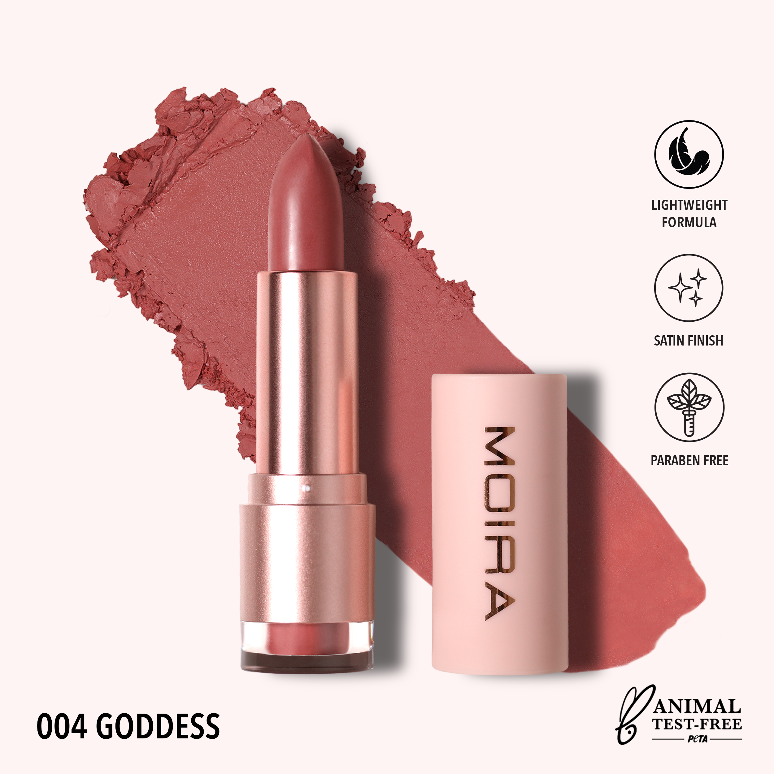 Lip Goddess Lipstick (004, Goddess)