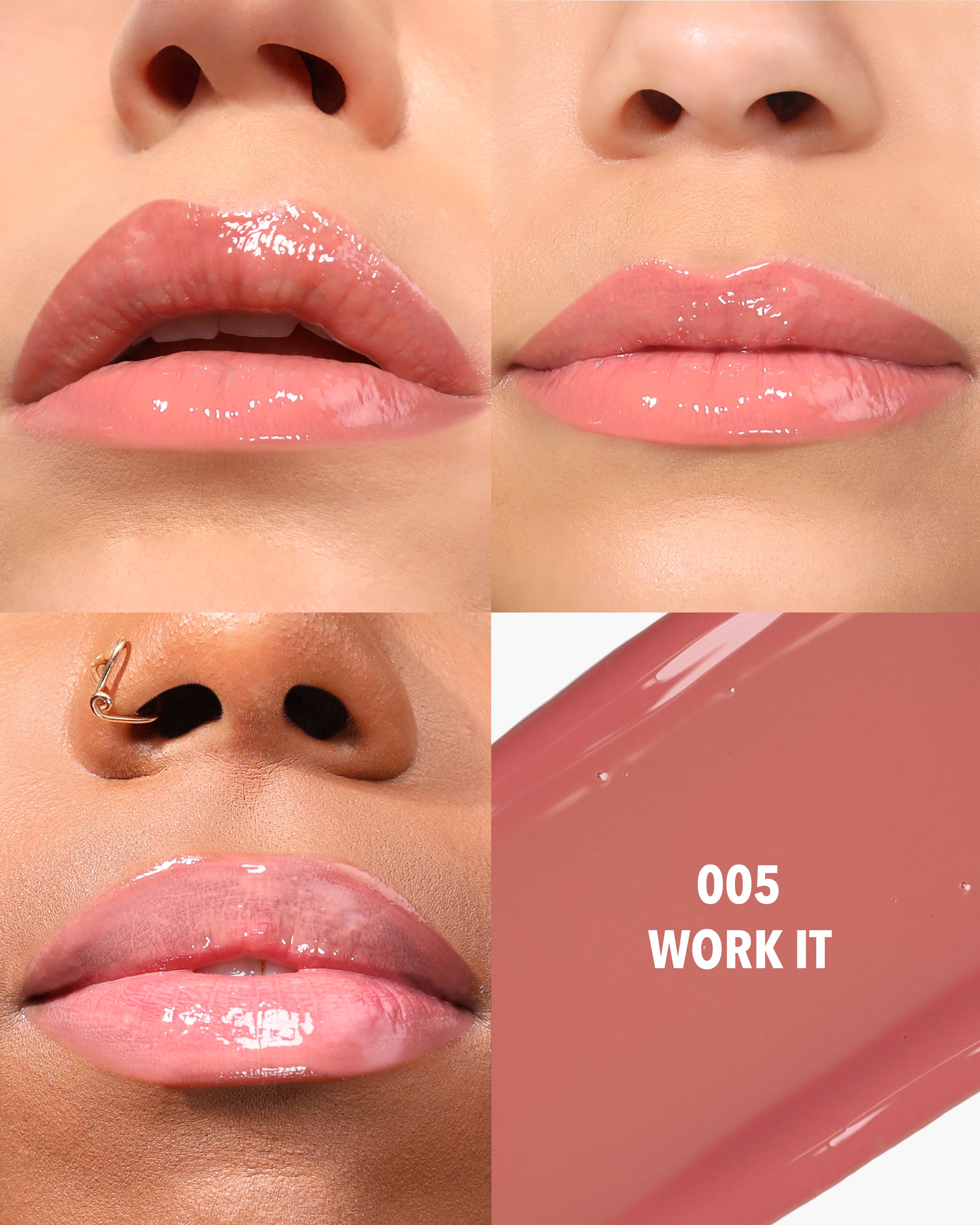 Lip Glaze Oil Plumper (005, Work it)