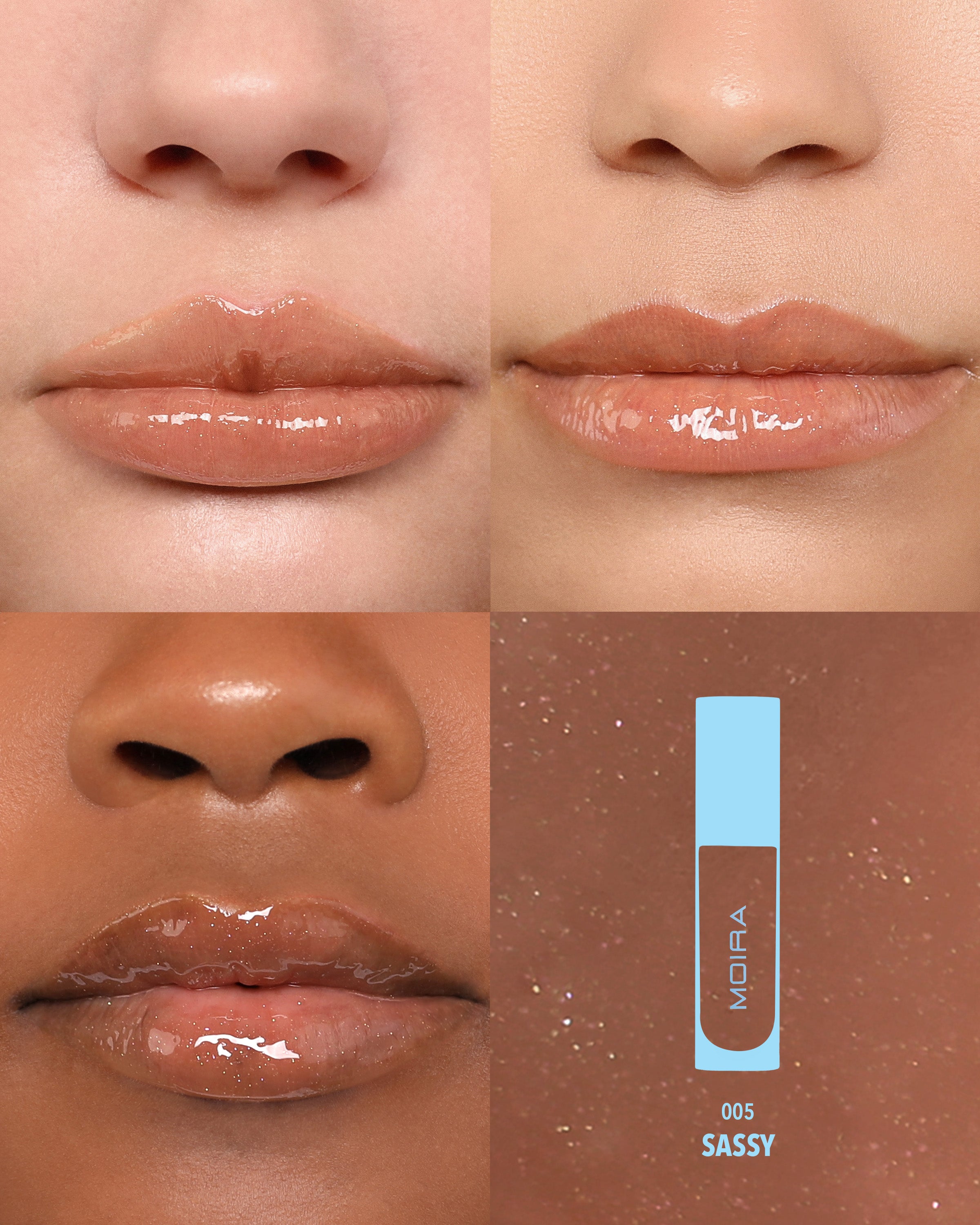 Lip Chic Shimmer Gloss (005, Sassy)