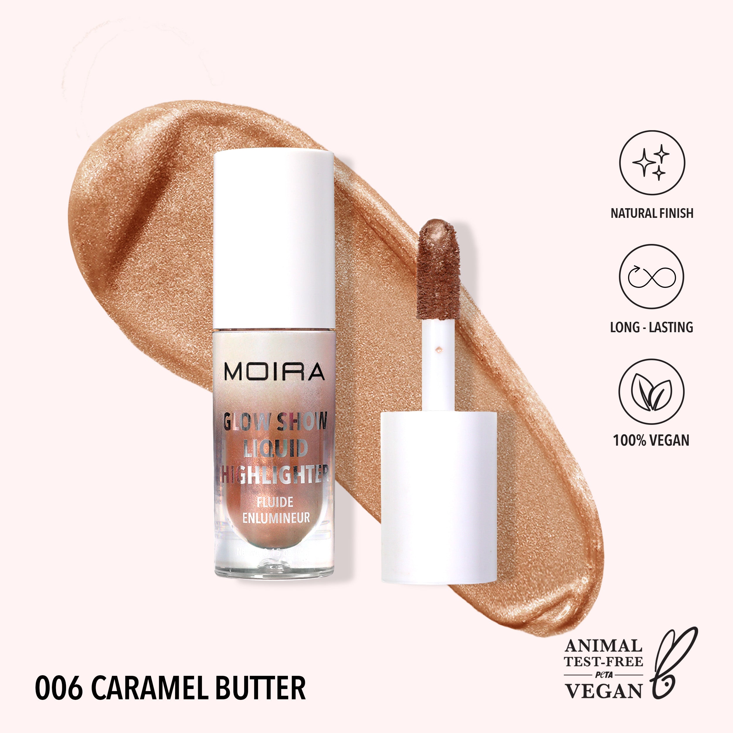 Glow Show Liquid Highlighter (006, Caramel Butter)