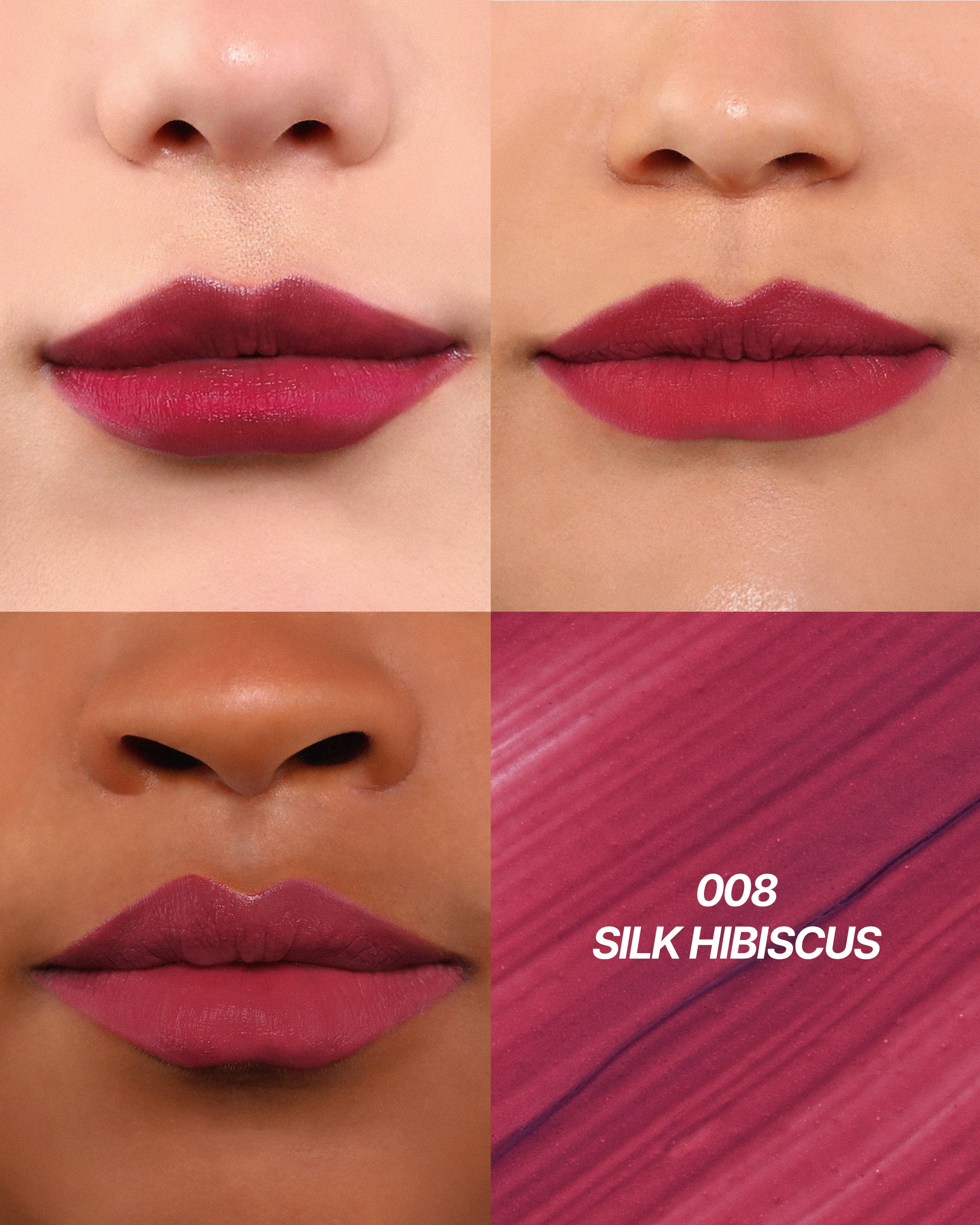 Cushion Kiss Lip Cream (008, Silk Hibiscus)
