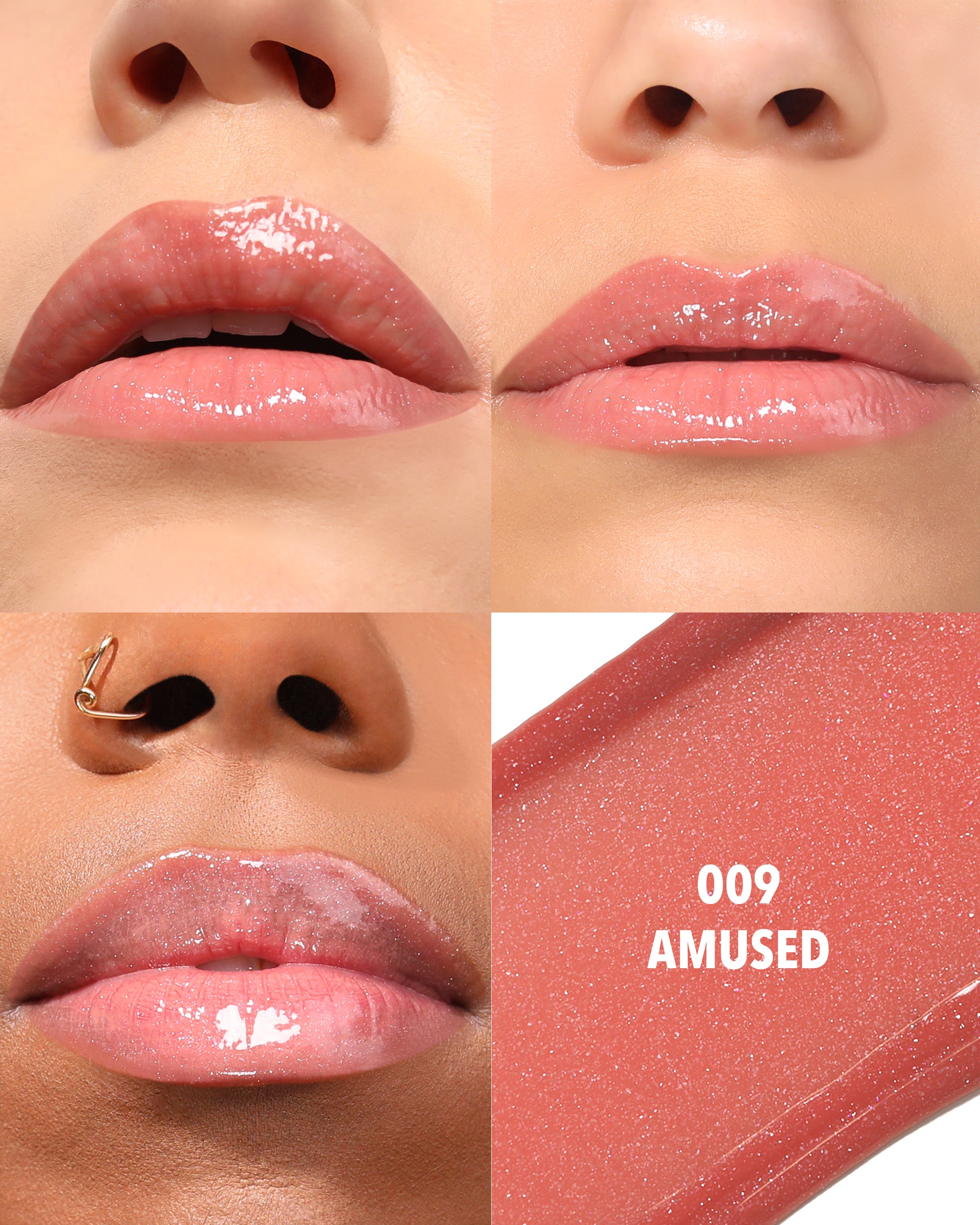 Lip Glaze Oil Plumper (009, Amused)