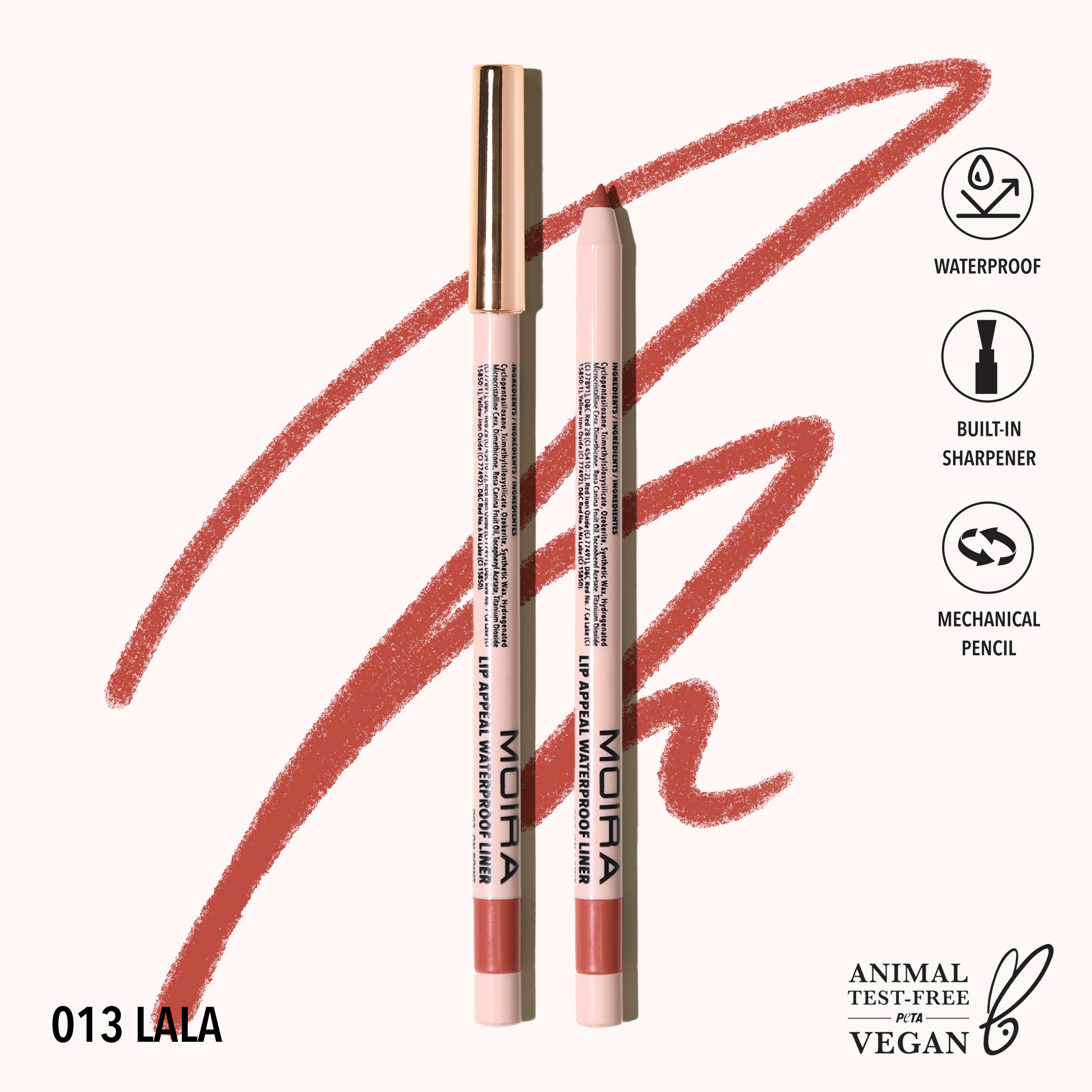 Lip Appeal Waterproof Liner (013, Lala)