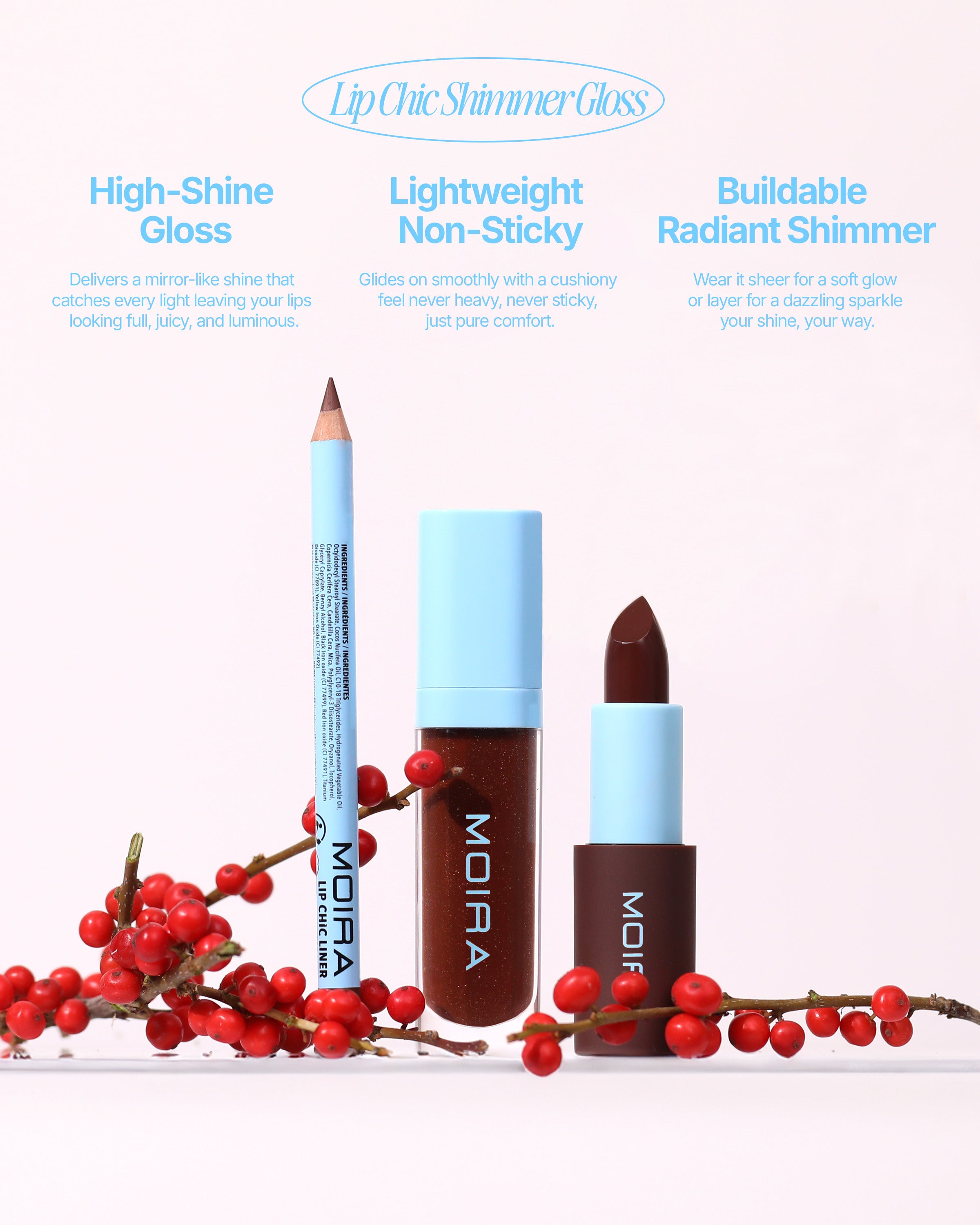 Lip Chic Shimmer Gloss Bundle