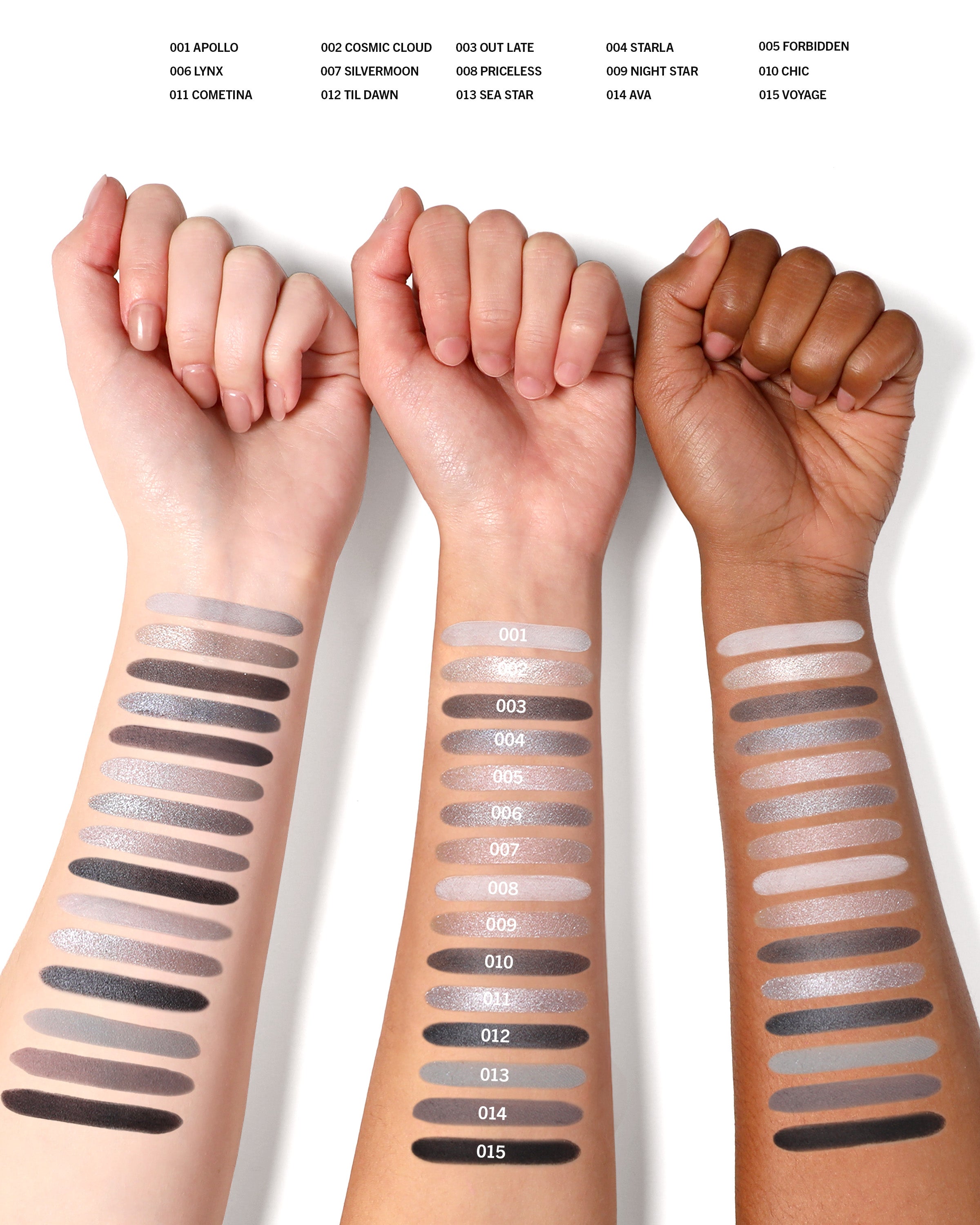 Celestial Eyeshadow Palette Bundle ($55.5 Value)