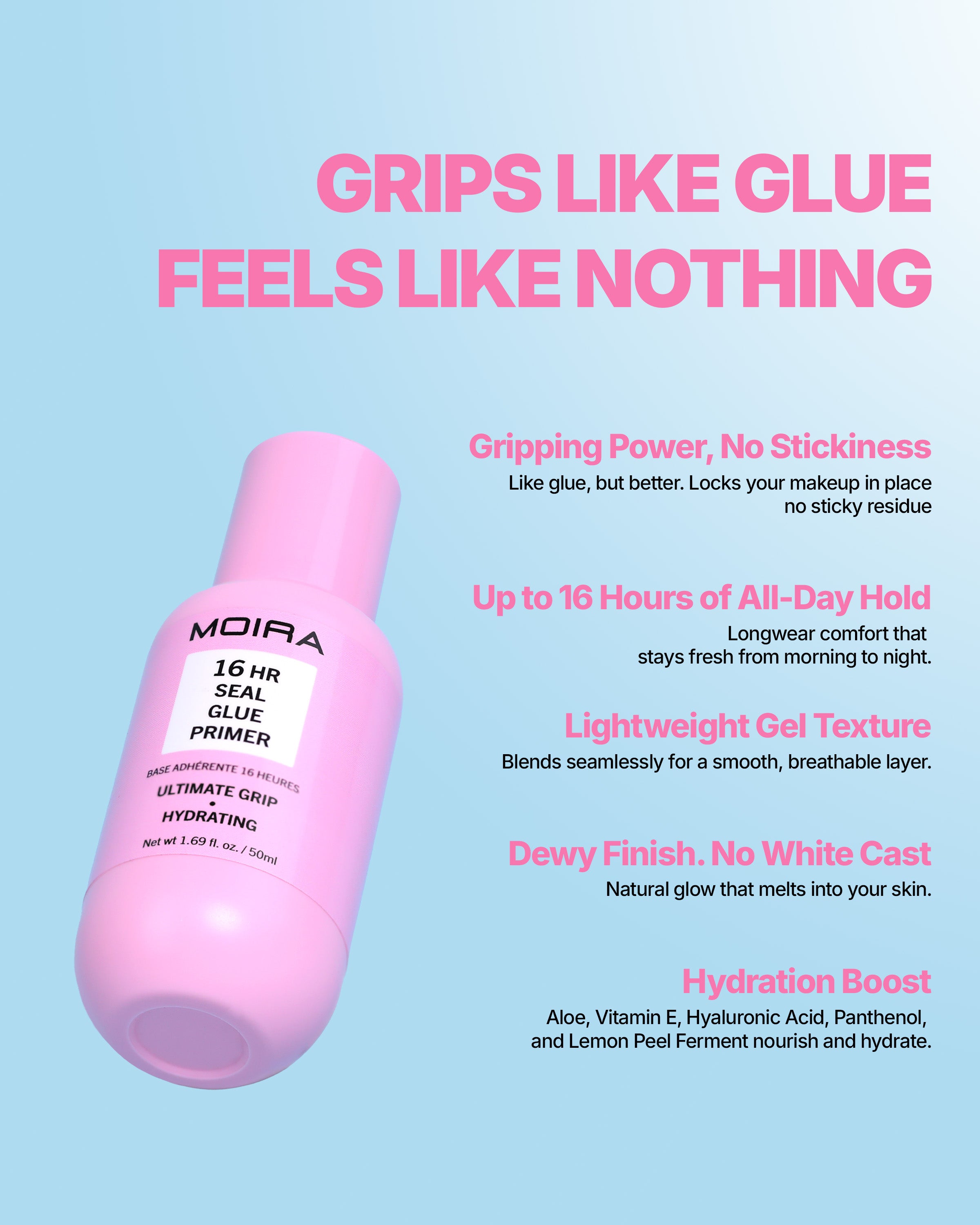 16HR Seal Glue Primer & 16HR Seal Setting Spray