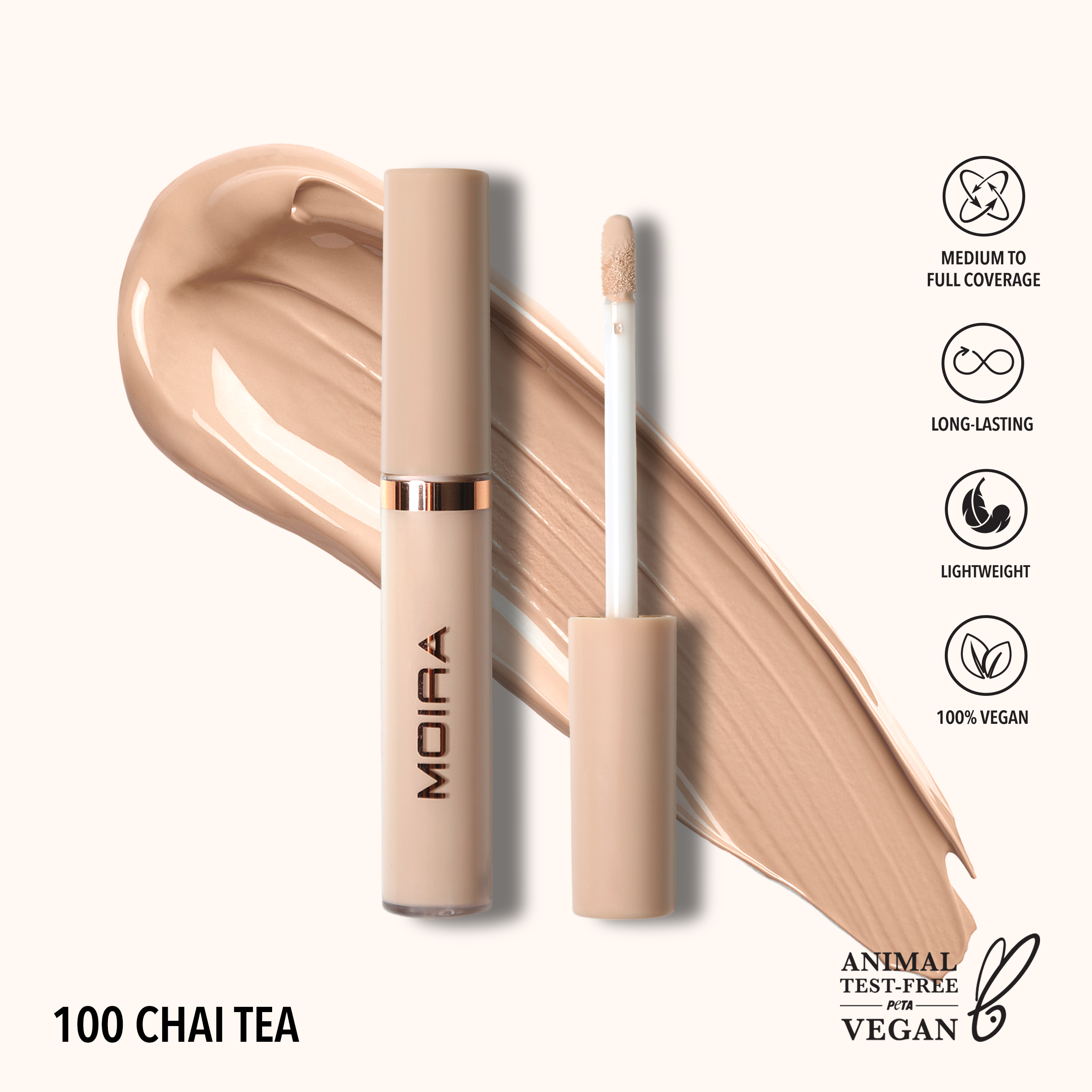 Lavish Creamy Concealer (100, Chai Tea)