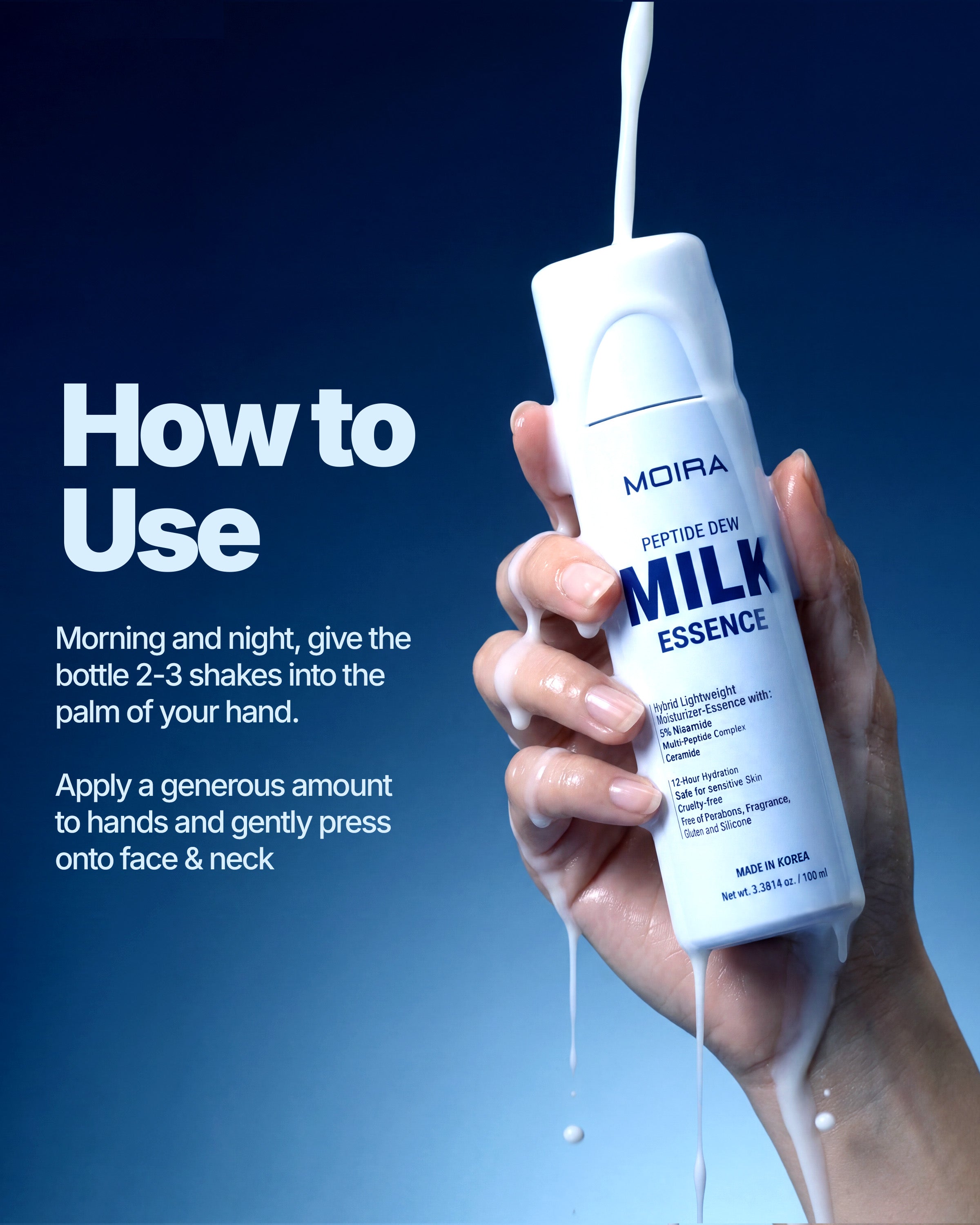 Peptide Dew Milk Essence