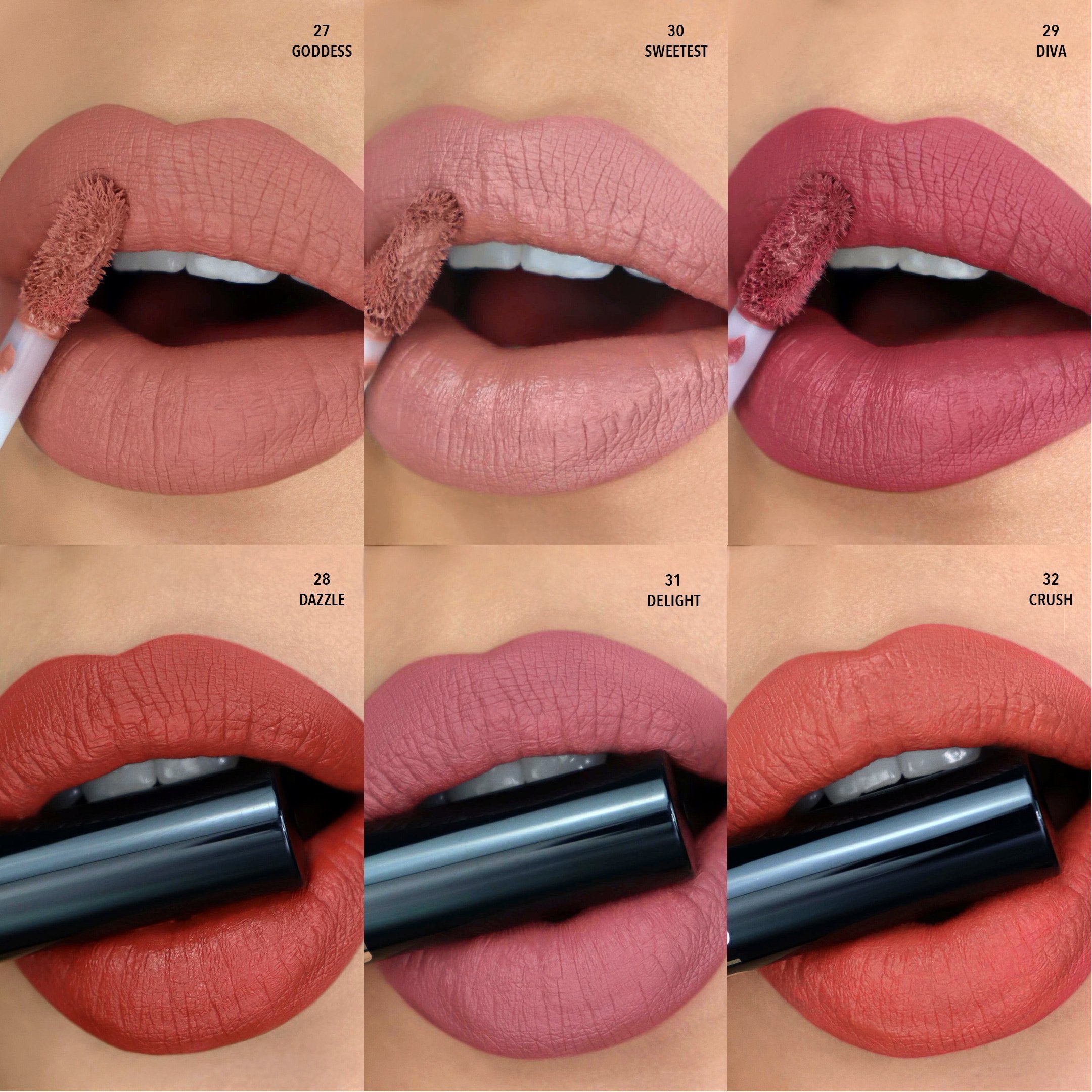 Matte Liquid Lips (031, Delight)